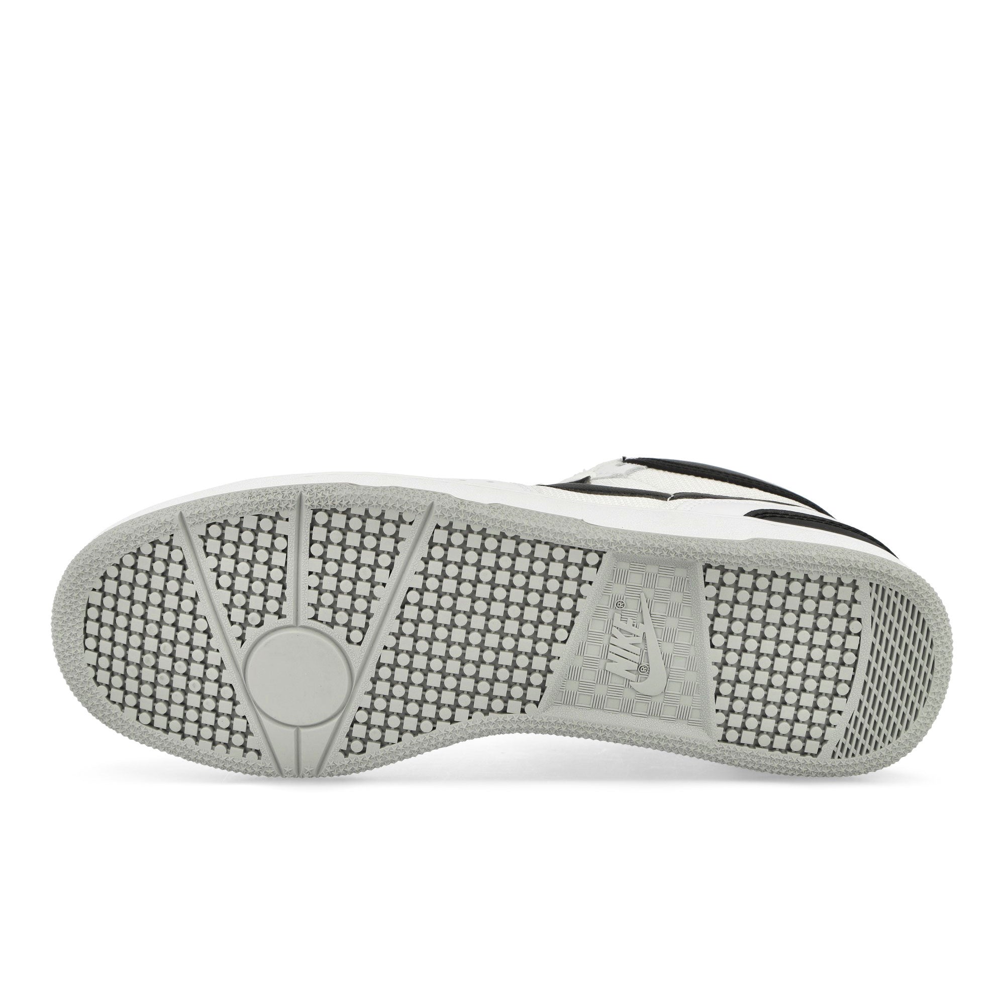 Nike Mac Attack QS SP White-Black - White Mid Top Sneakers Detail View 1 | Overkill