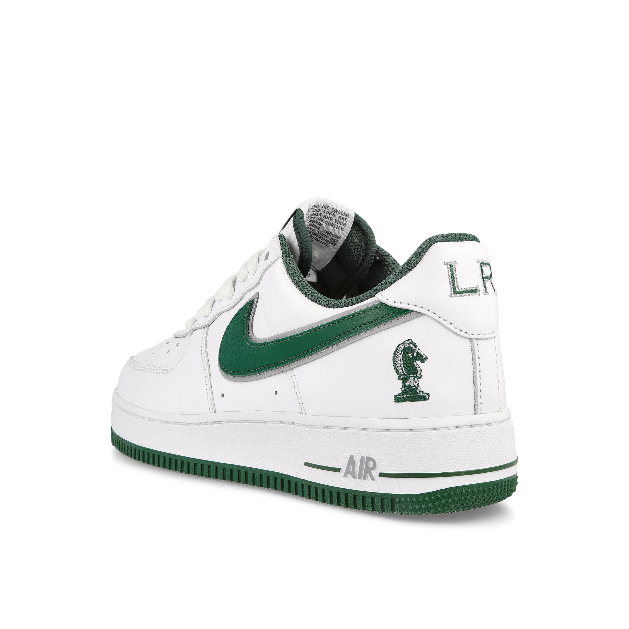 Nike Air Force 1 Low White-Deep Forest - Wolf Grey Low Top Sneakers Material | Overkill