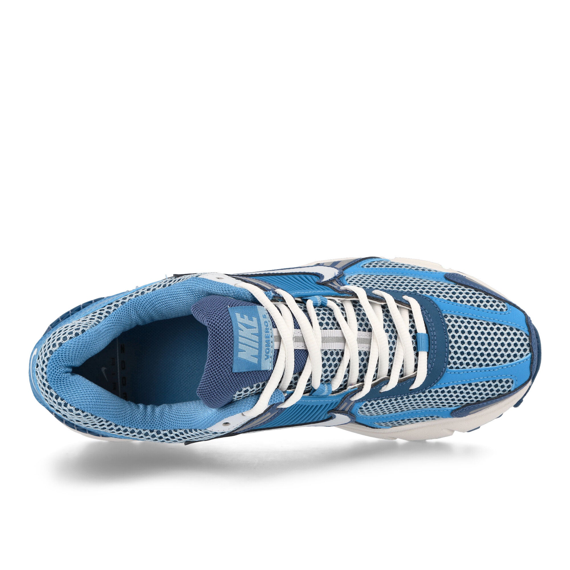 Nike Zoom Vomero 5 Worn Blue / Football Grey - Dutch Blue Low Top Sneakers Detailfoto | Overkill