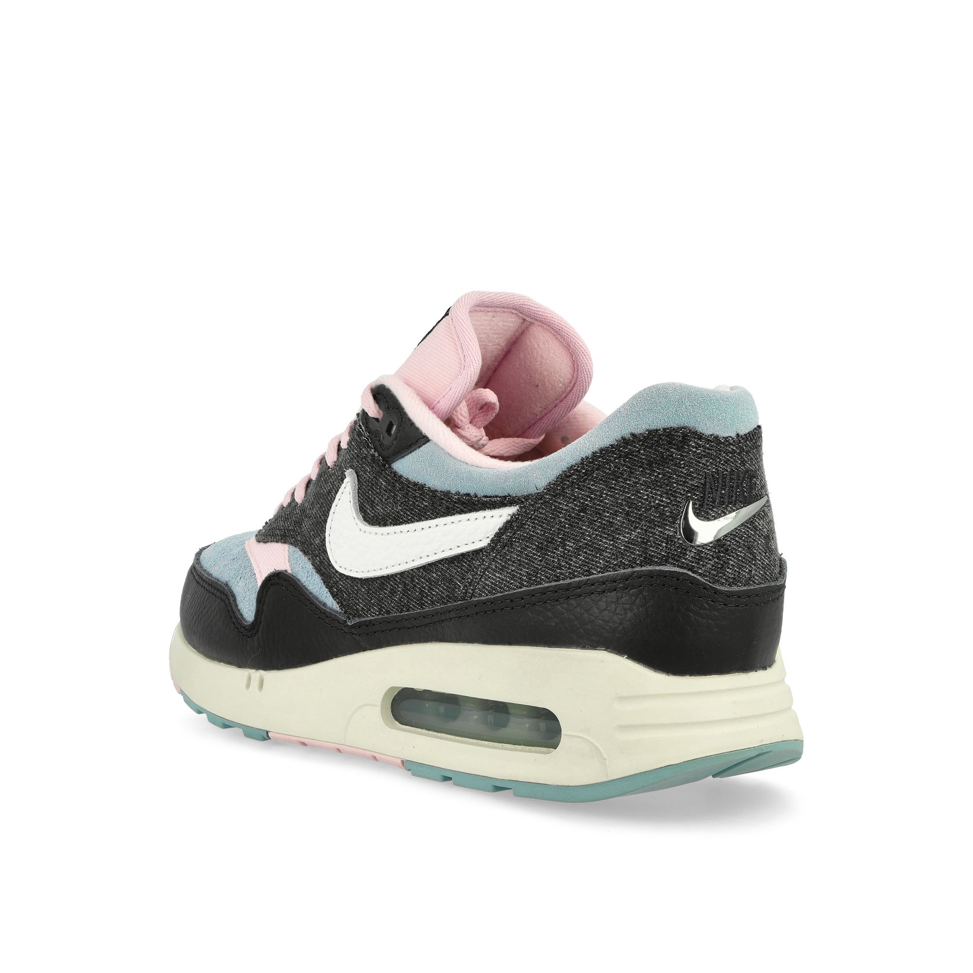 Nike Air Max 1 86 Premium Black / Summit White - Anthracite - Pink Foam Low Top Sneakers Material | Overkill