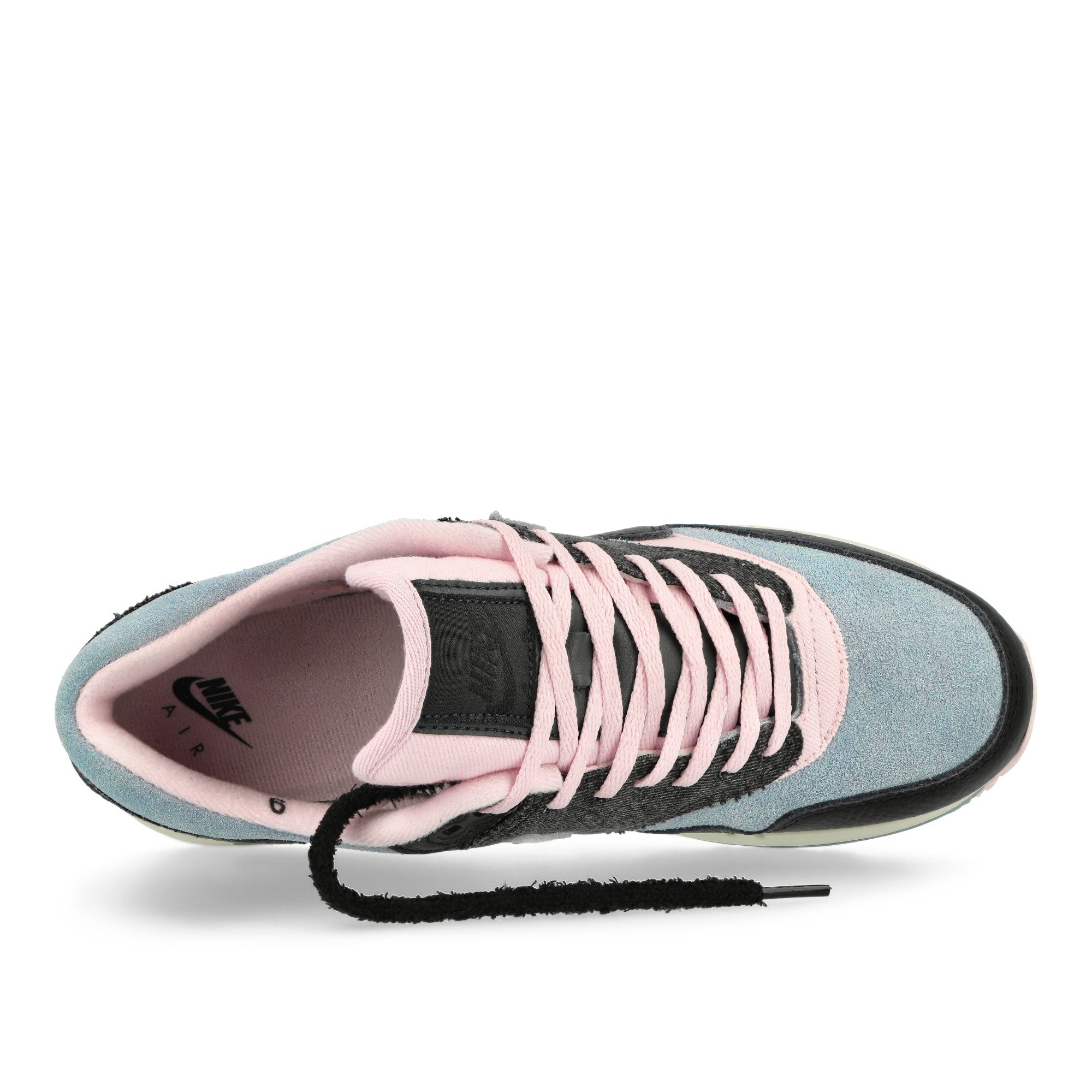 Nike Air Max 1 86 Premium Black / Summit White - Anthracite - Pink Foam Low Top Sneakers Detailfoto | Overkill