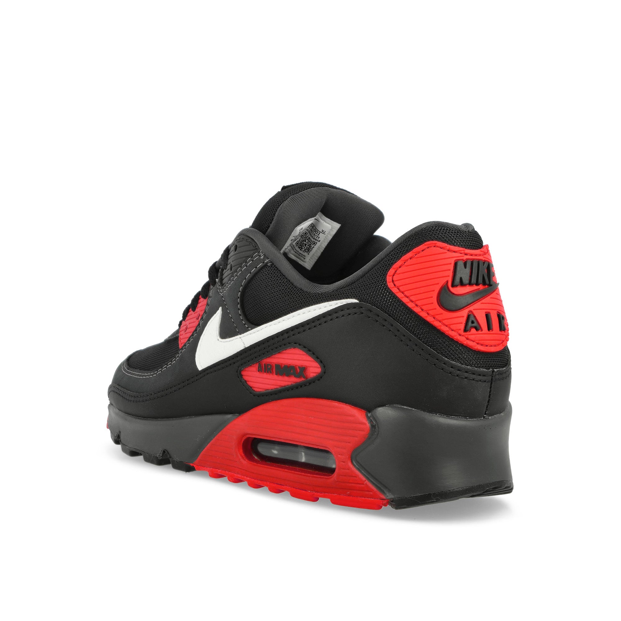 Nike Air Max 90 Anthracite / Summit White - Black - Mystic Red Low Top Sneakers Material | Overkill