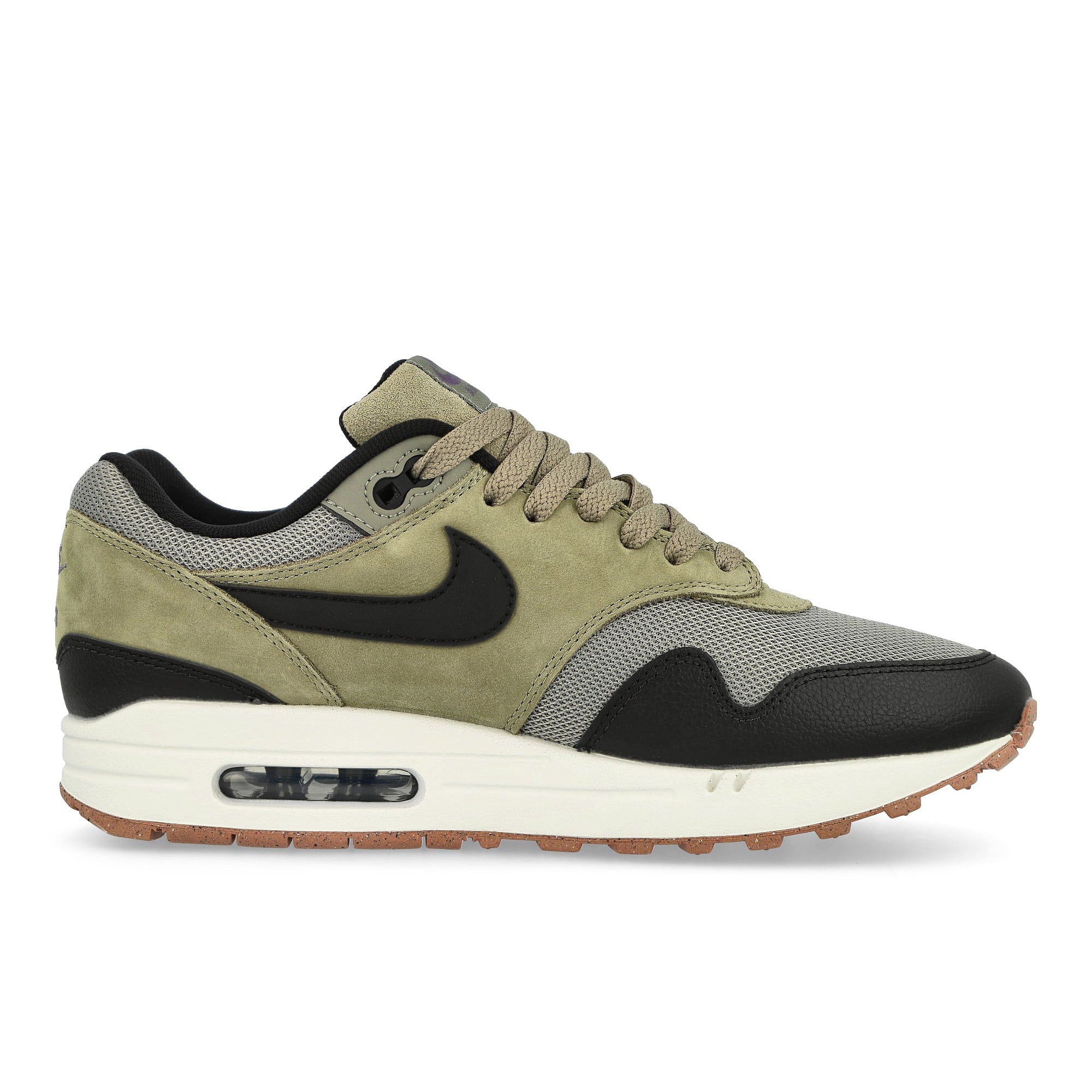 Nike Air Max 1 SC Dark Stucco / Black - Neutral Olive - Phantom Low Top Sneakers Silhouette | Overkill