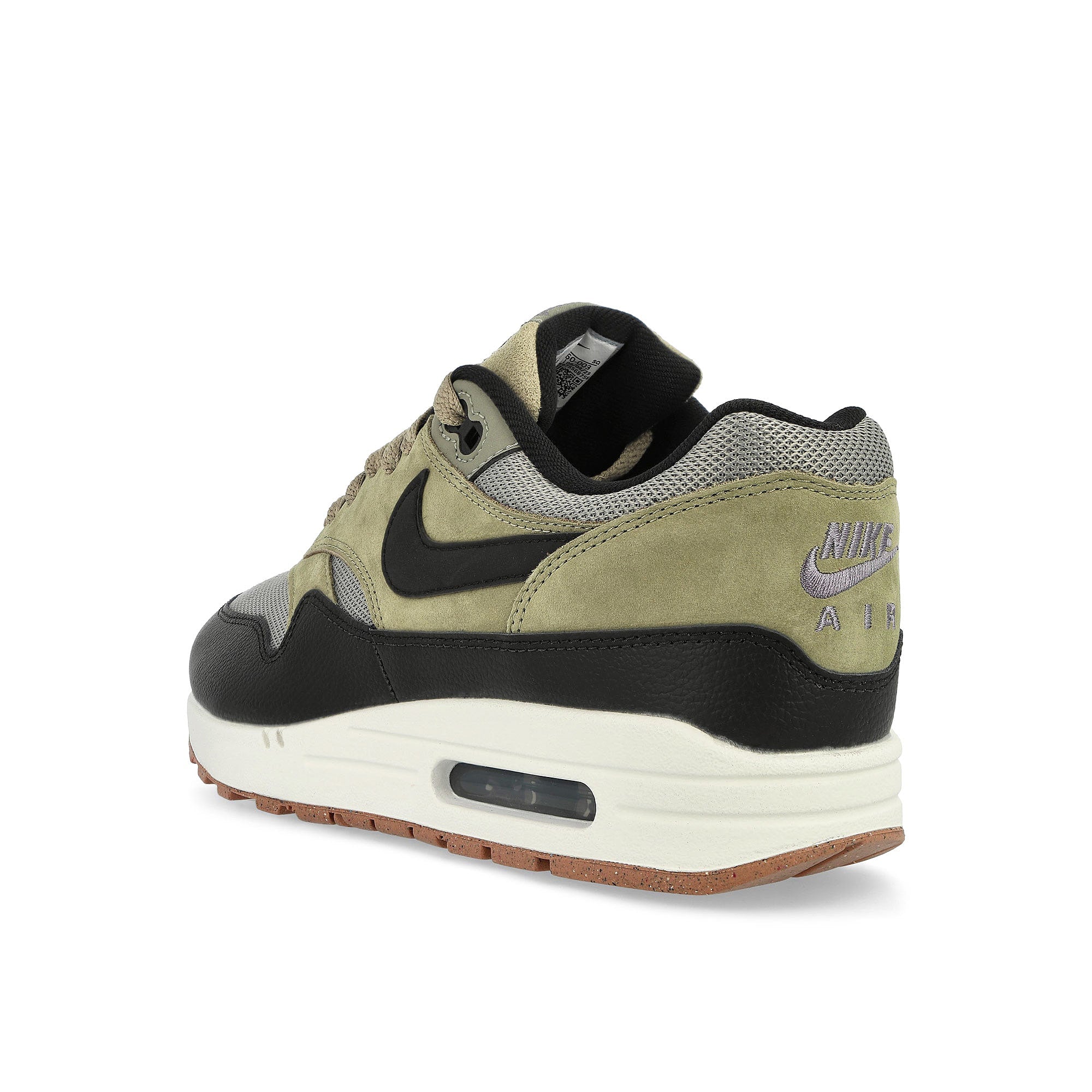 Nike Air Max 1 SC Dark Stucco / Black - Neutral Olive - Phantom Low Top Sneakers Material | Overkill