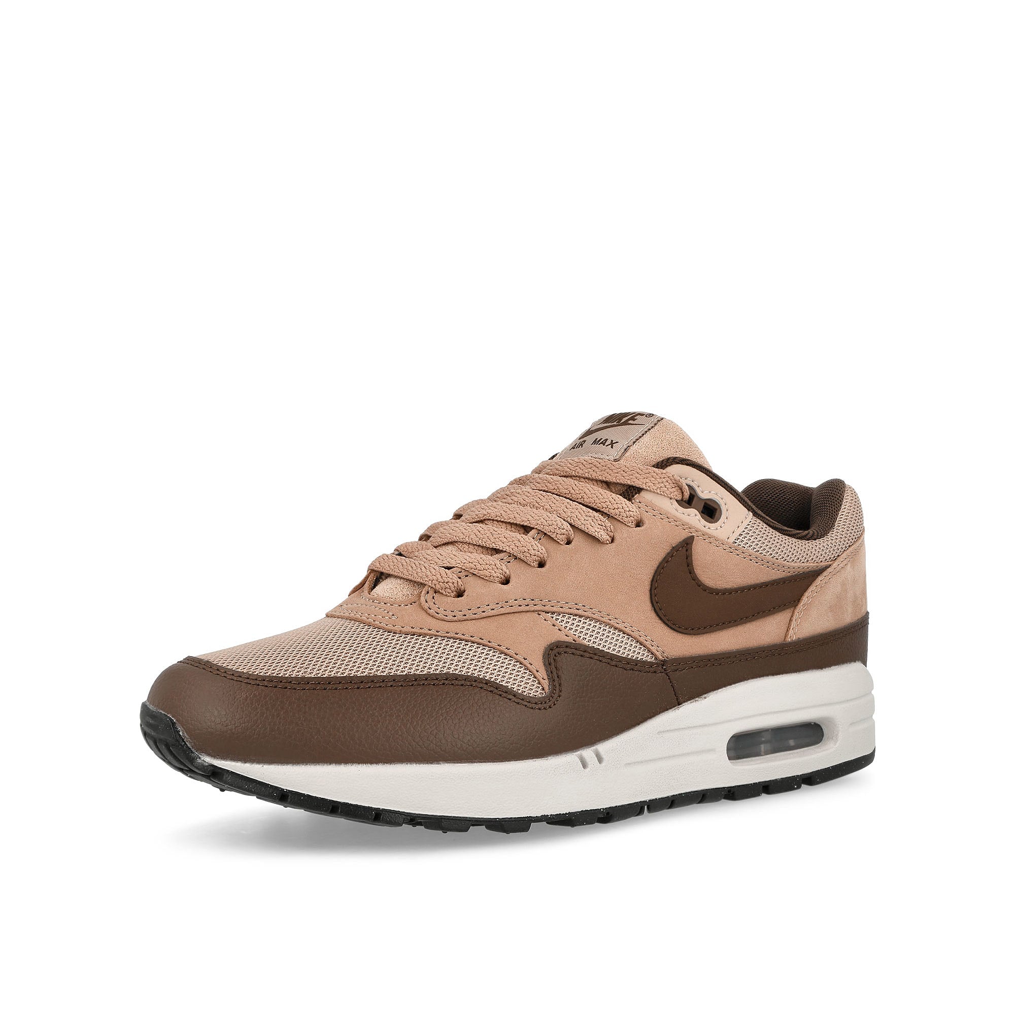 Nike Air Max 1 SC Hemp / Cacao Wow - Dusted Clay Low Top Sneakers Close Up | Overkill