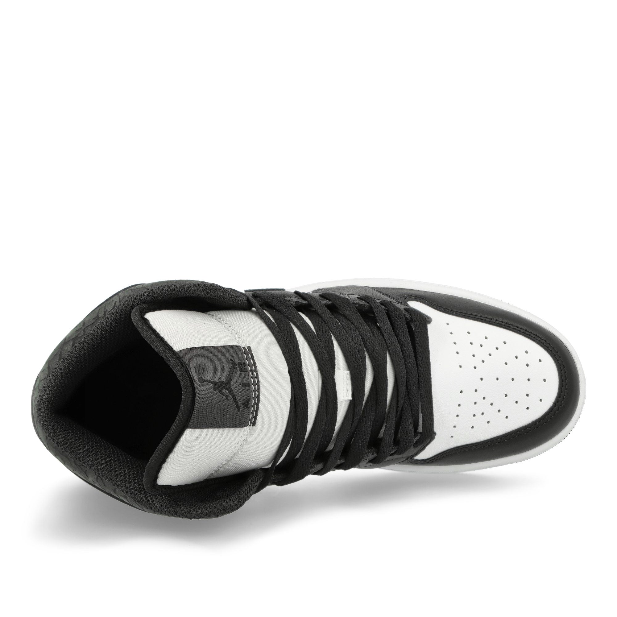 Jordan Air Jordan 1 Mid Se Off Noir-Black – White - Black Mid Top Sneakers Detailfoto | Overkill