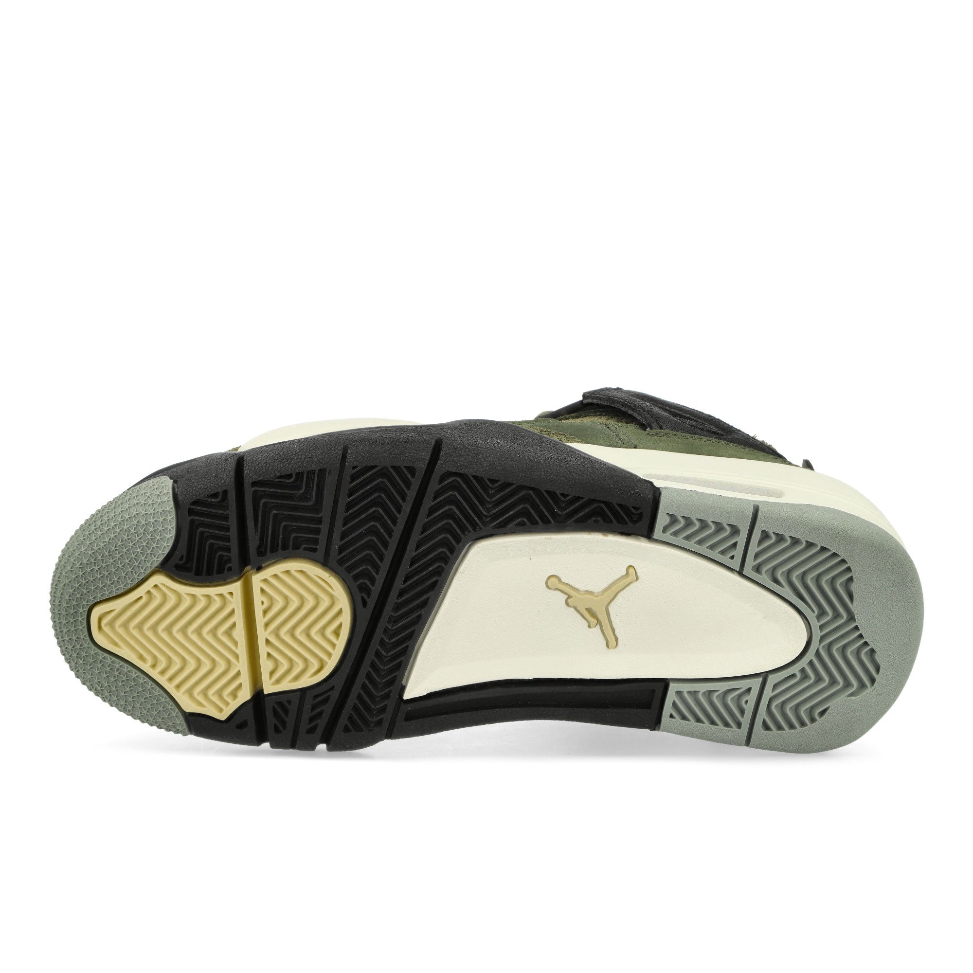 Jordan Jordan 4 Retro Se Craft GS Medium Olive / Pale Vanilla - Cargo Khaki Sneakers Detail View 1 | Overkill