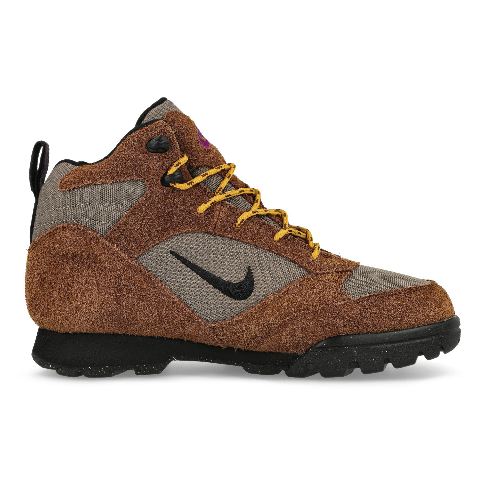 Nike ACG Torre Mid WP Pecan / Black - Olive Grey - Red Plum Mid Top Sneakers Silhouette | Overkill