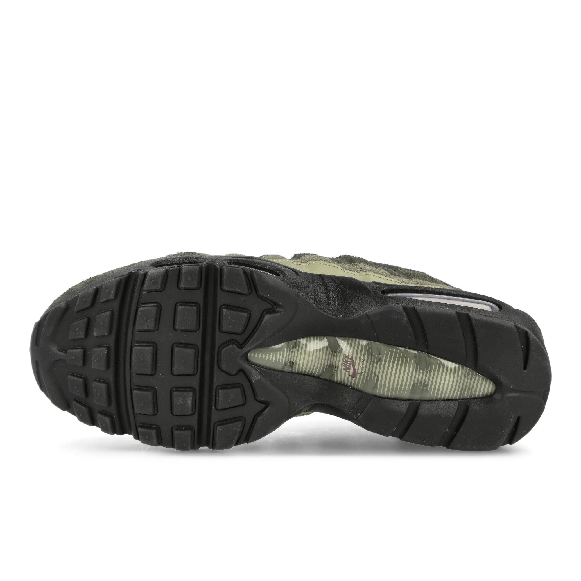 Nike Air Max 95 Black-Earth - Sequoia - Kargo Khaki Low Top Sneakers Detail View 1 | Overkill