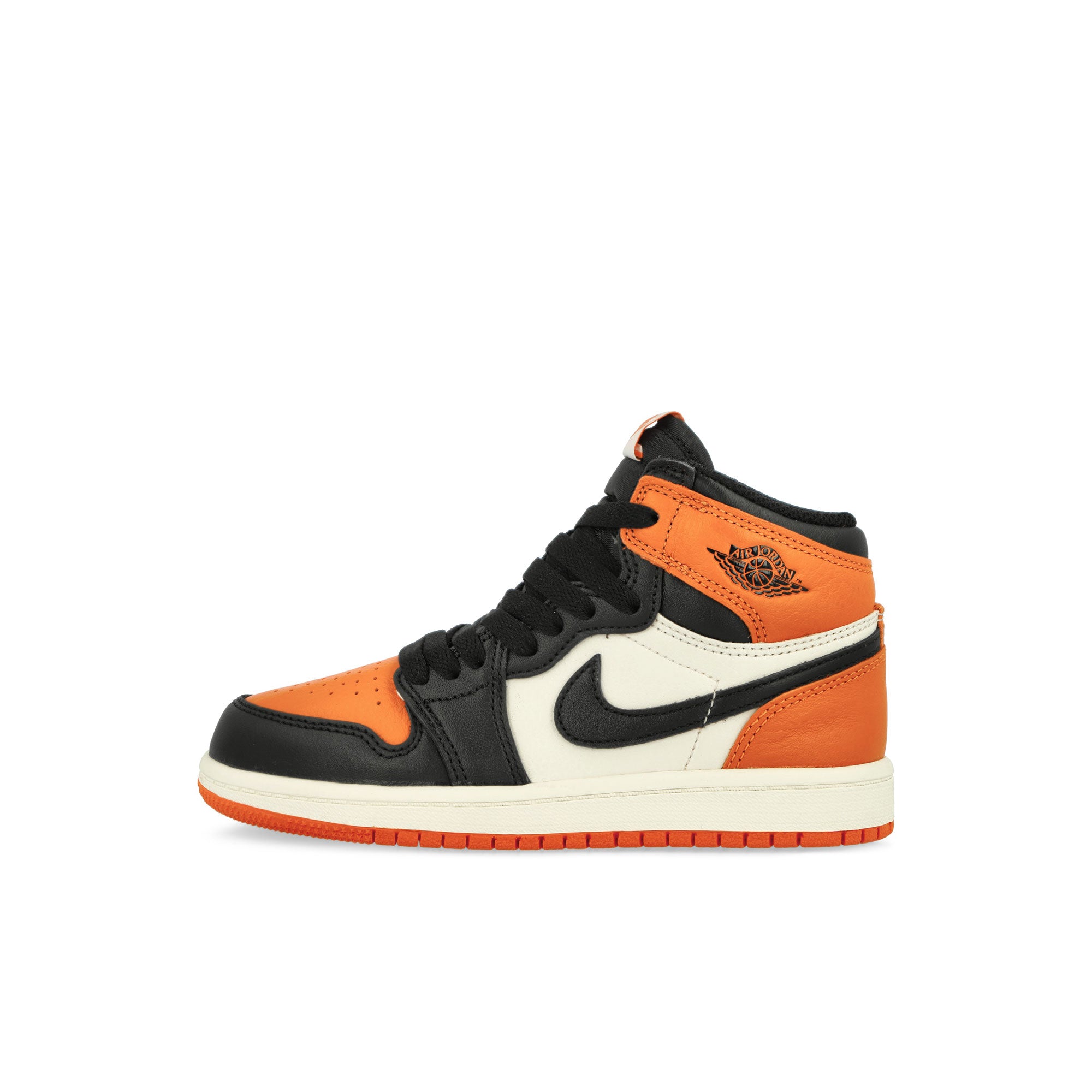 Jordan 1 Retro High OG PS Shattered Backboard Black / Black - Sail - Starfish Kids High Top Sneakers FD1412 008 | Overkill