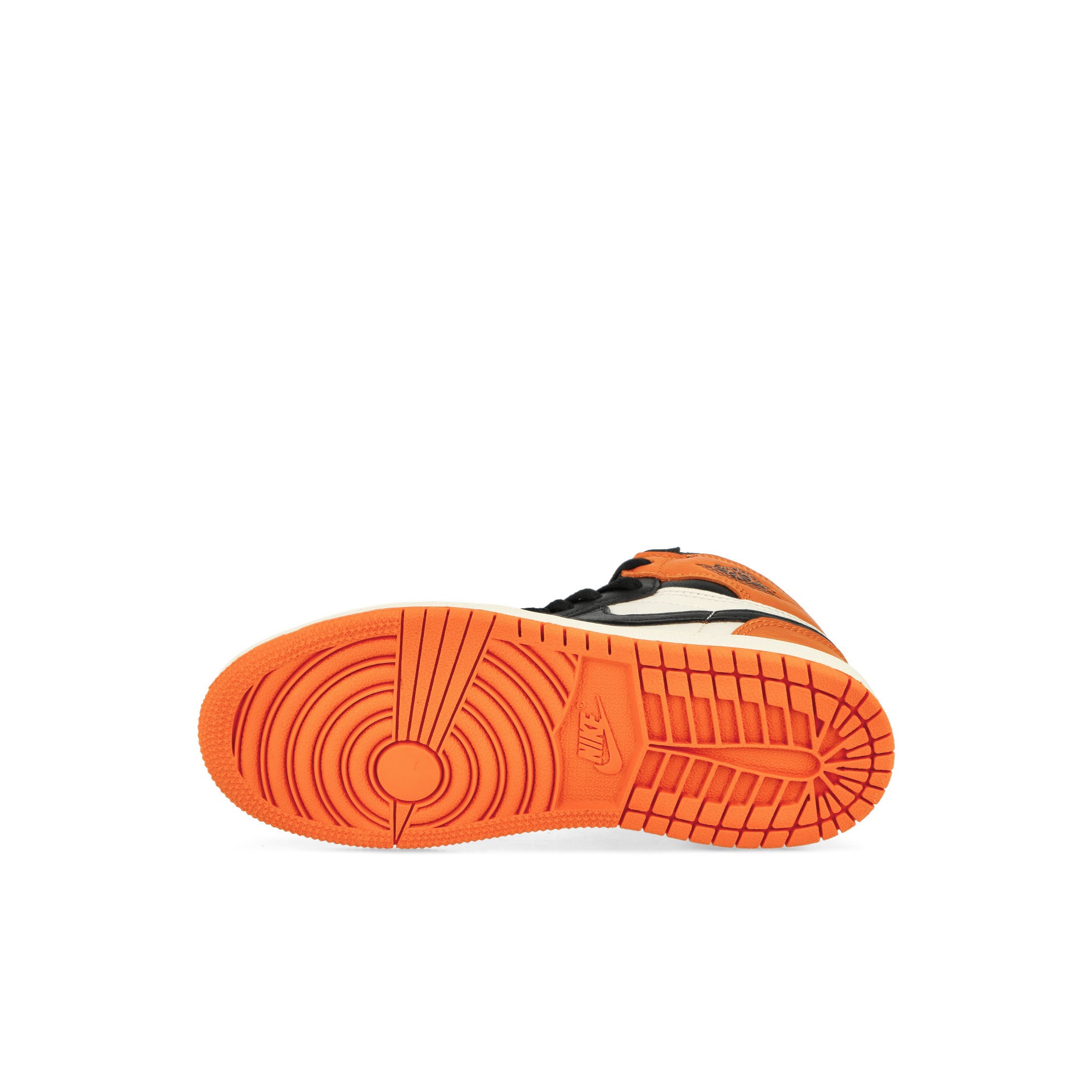 Jordan 1 Retro High OG PS Shattered Backboard Black / Black - Sail - Starfish Kids High Top Sneakers FD1412 008 Detail View 1 | Overkill