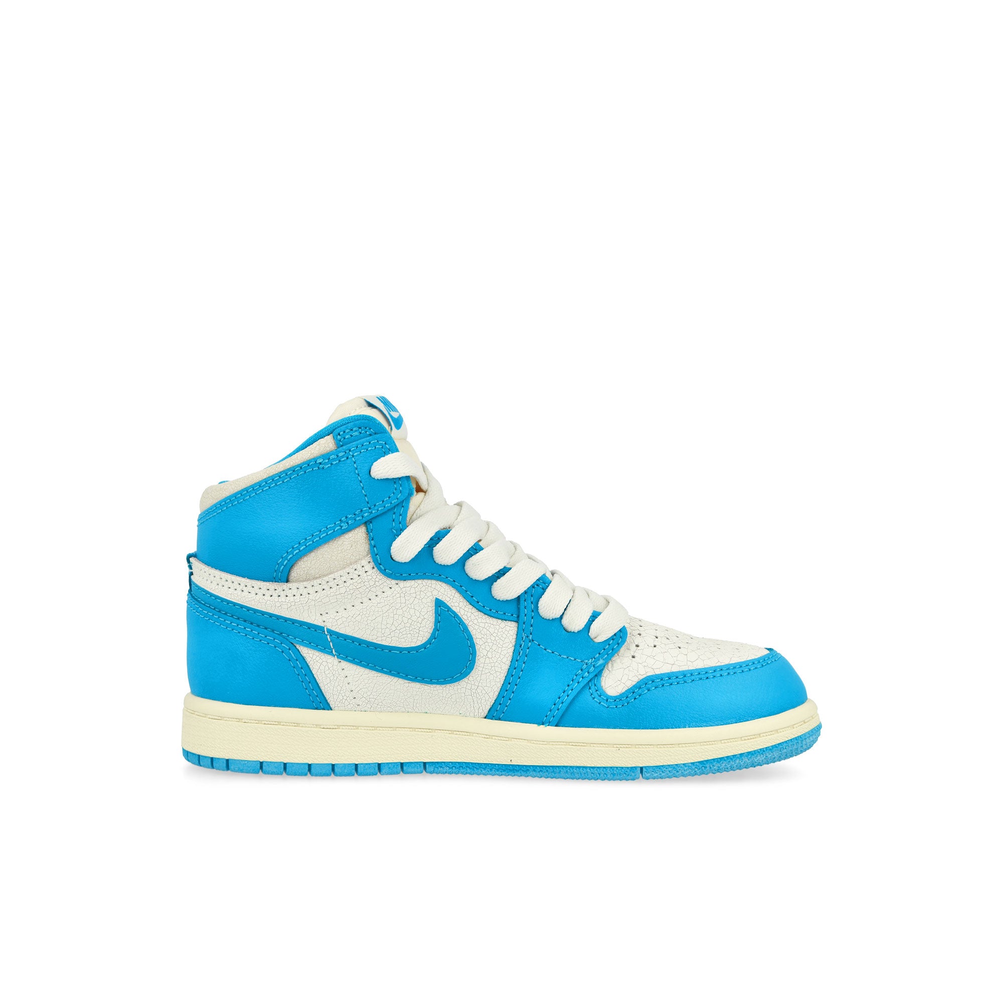 Jordan Jordan 1 Retro High OG PS Dark Powder Blue / Dark Powder Blue - Sail High Top Sneakers Silhouette | Overkill