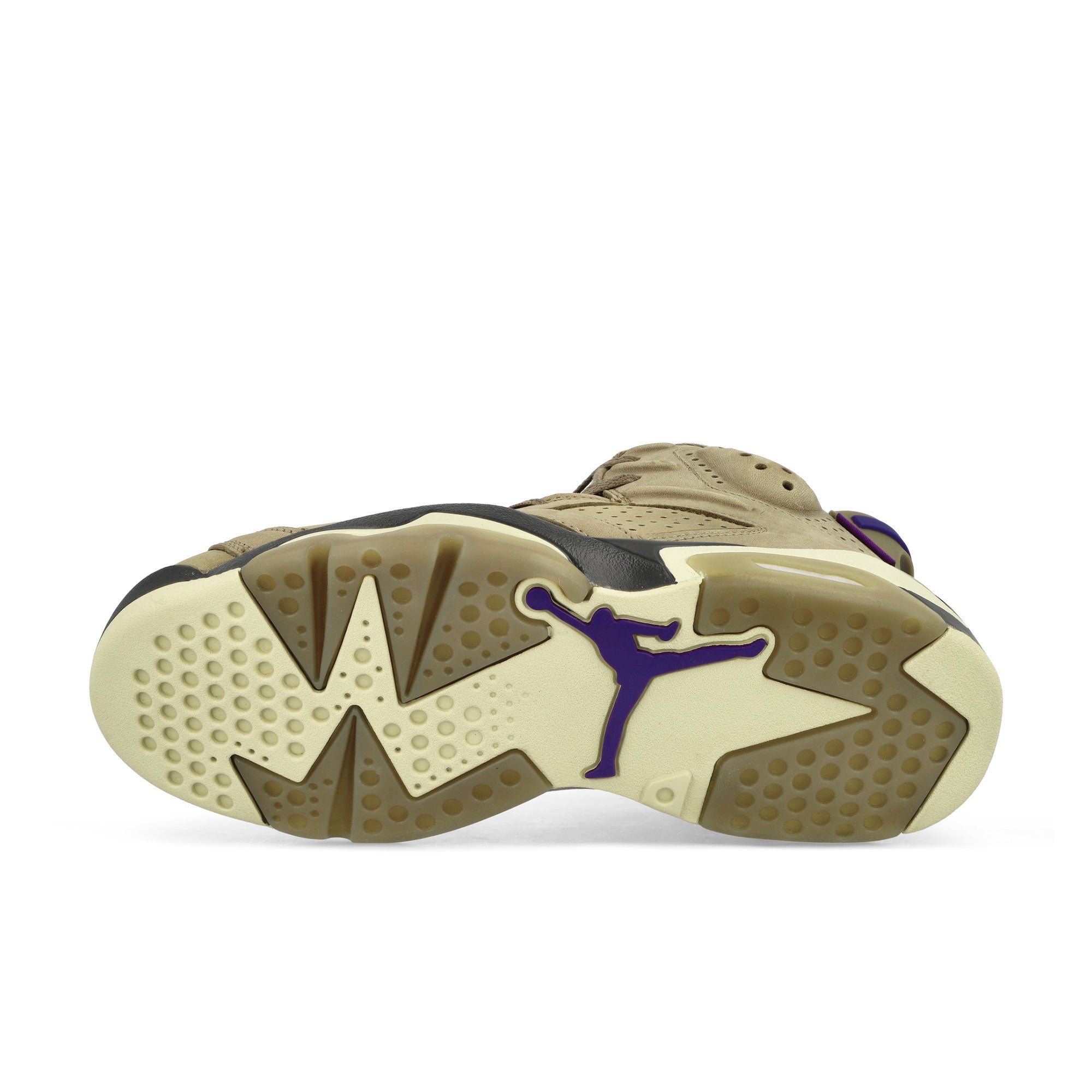 Jordan Wmns Air Jordan 6 Retro GTX Brown Kelp-Team Gold - Shadow Brown Sneakers Detail View 2 | Overkill