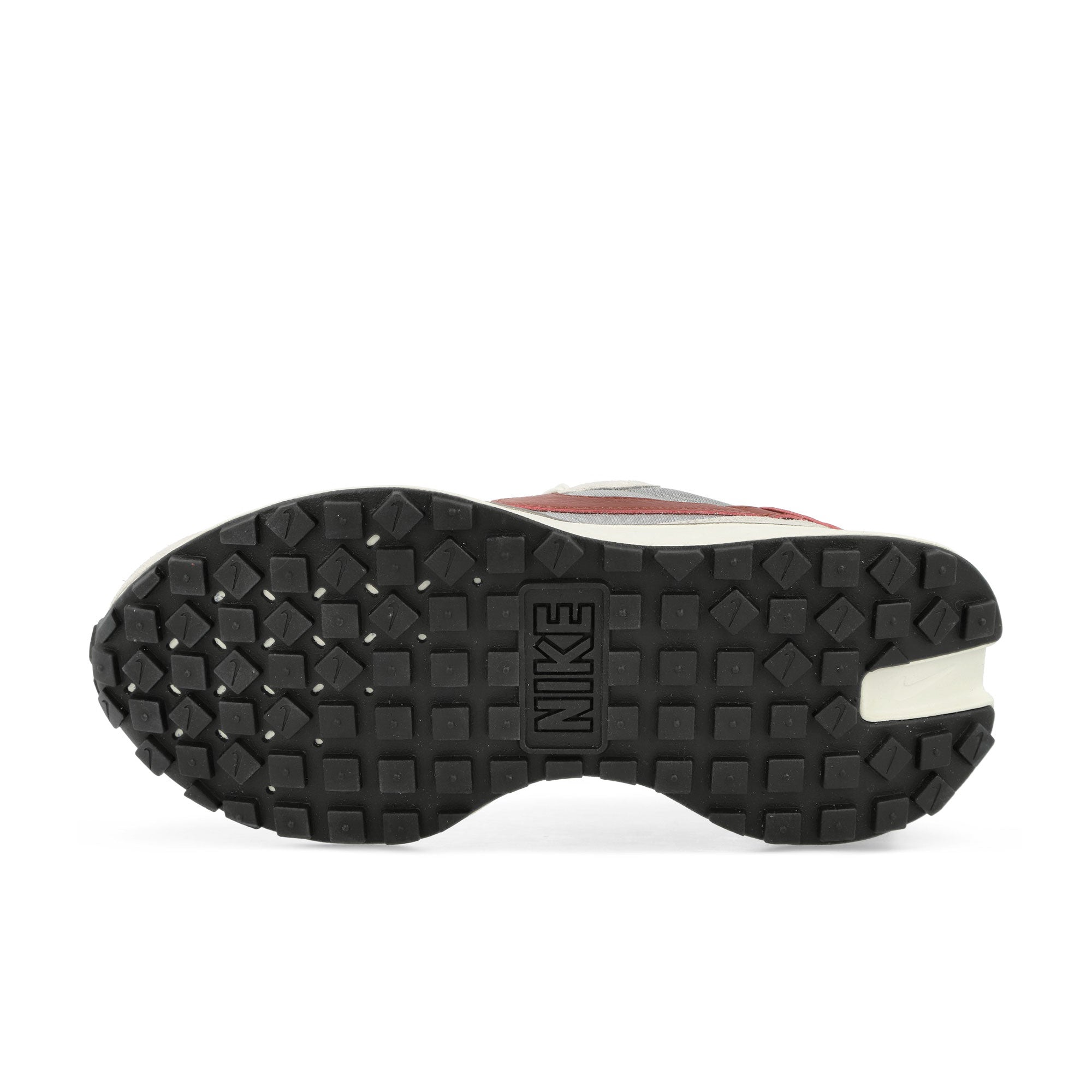 Nike W Phoenix Waffle Light Bone / Rugged Orange - Light Smoke Grey Low Top Sneakers Detail View 1 | Overkill