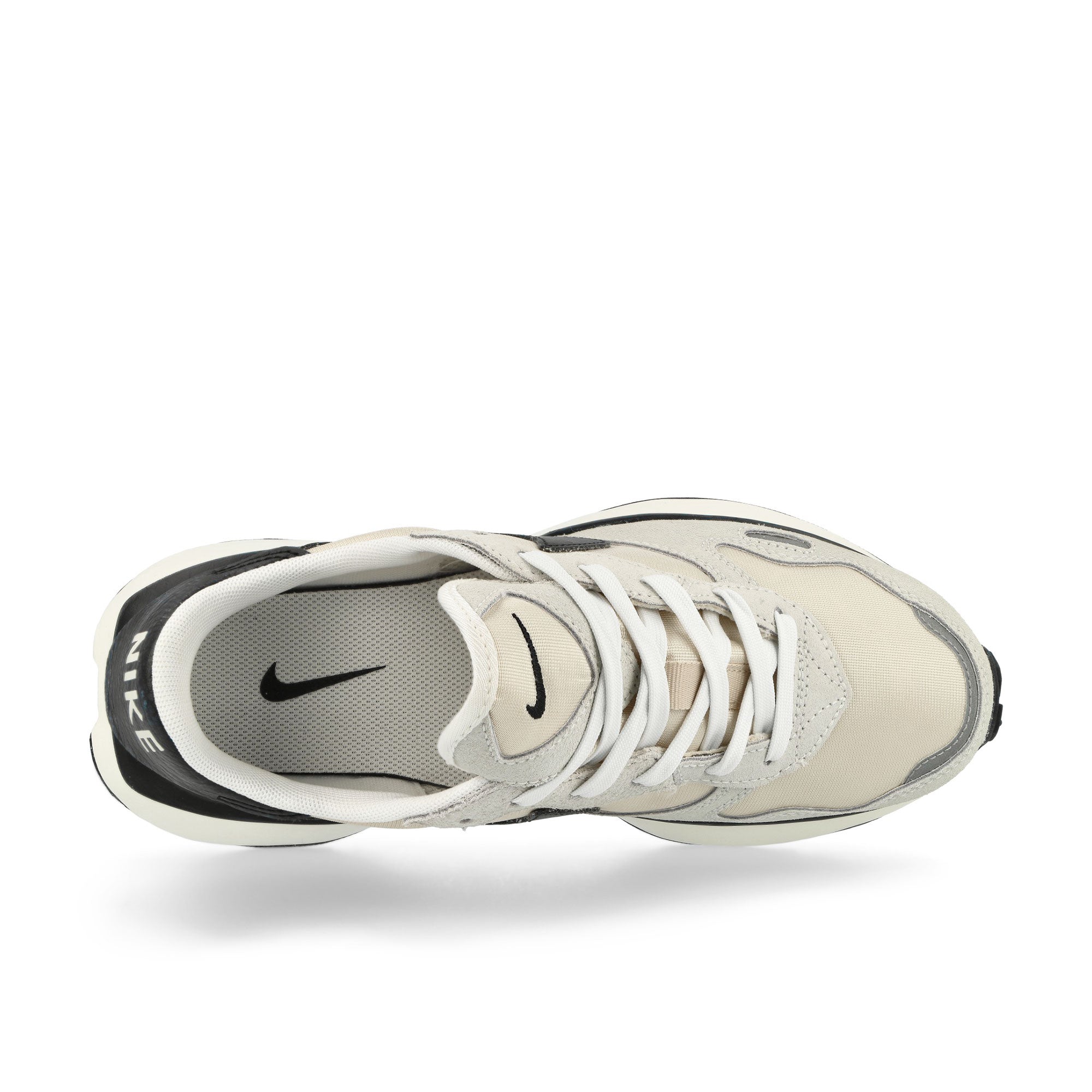 Nike W Phoenix Waffle Summit White / Black - Sanddrift - Sail Low Top Sneakers Detailfoto | Overkill