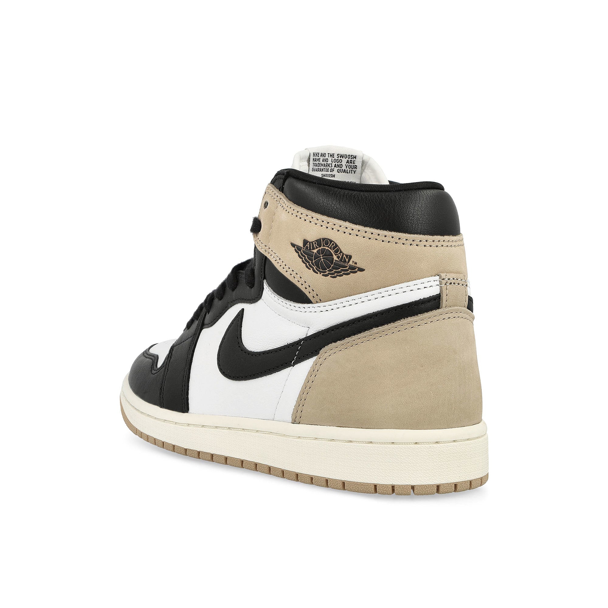 Jordan Wmns Air Jordan 1 Retro High OG Black / Legend Md Brown - White - Sail High Top Sneakers Material | Overkill