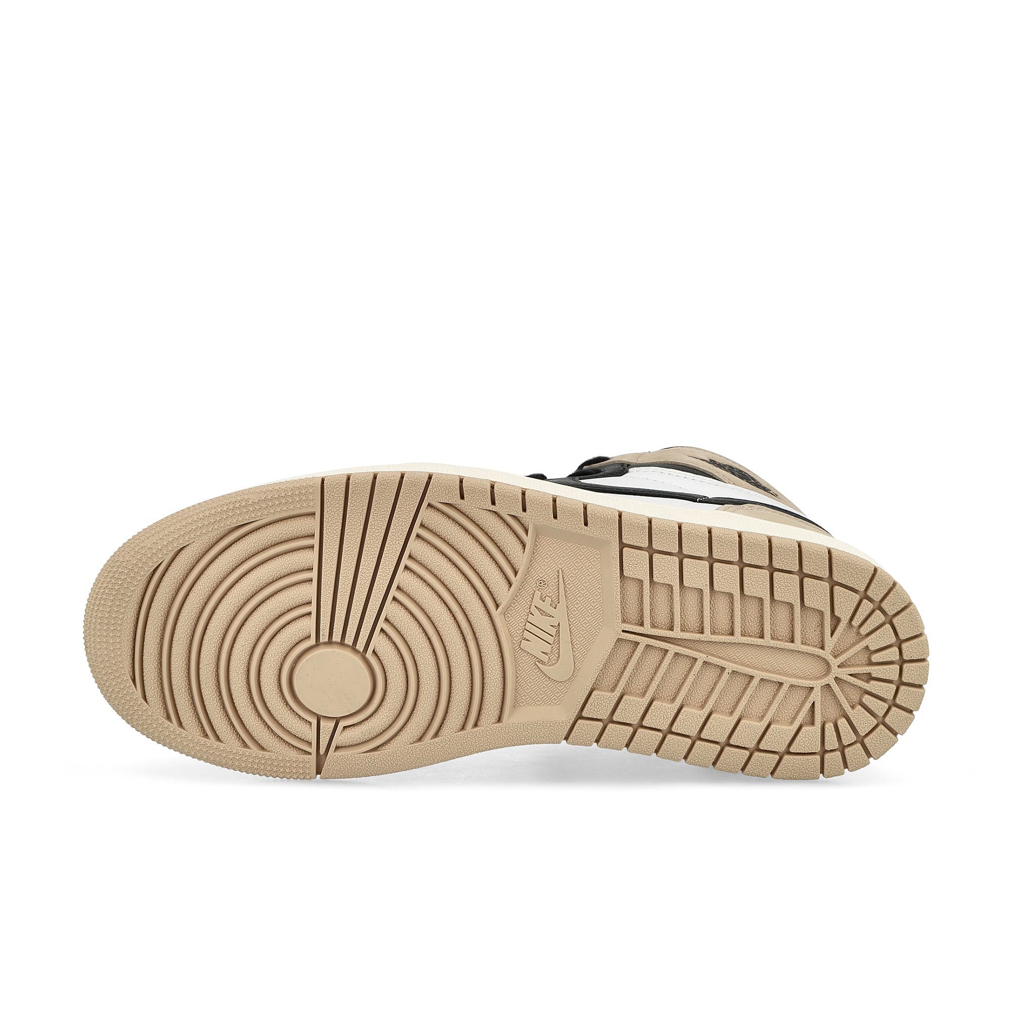 Jordan Wmns Air Jordan 1 Retro High OG Black / Legend Md Brown - White - Sail High Top Sneakers Detail View 1 | Overkill