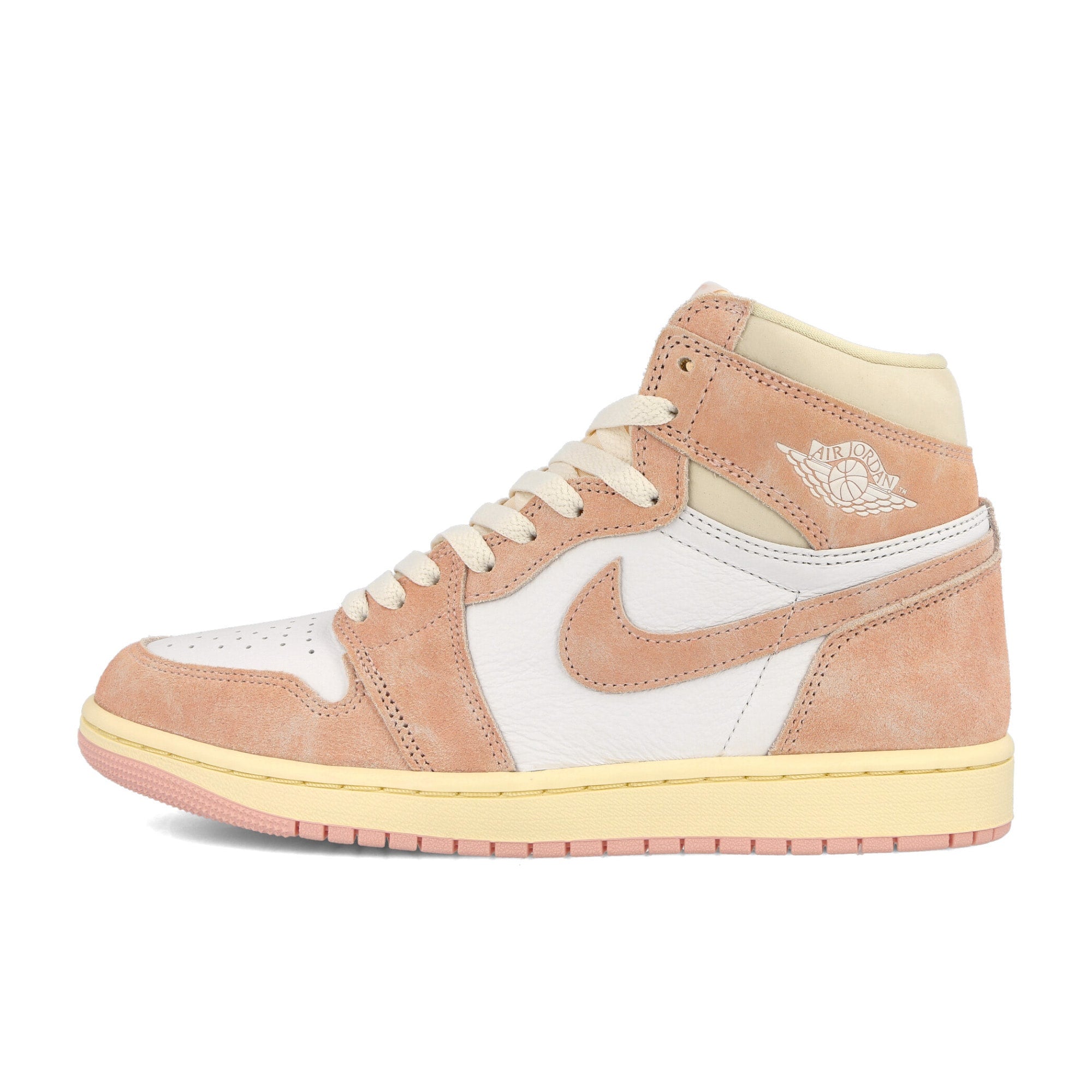 Jordan Wmns Air Jordan 1 Retro Hi OG Atmosphere-White - Muslin - Sai Sneakers FD2596 600 | Overkill