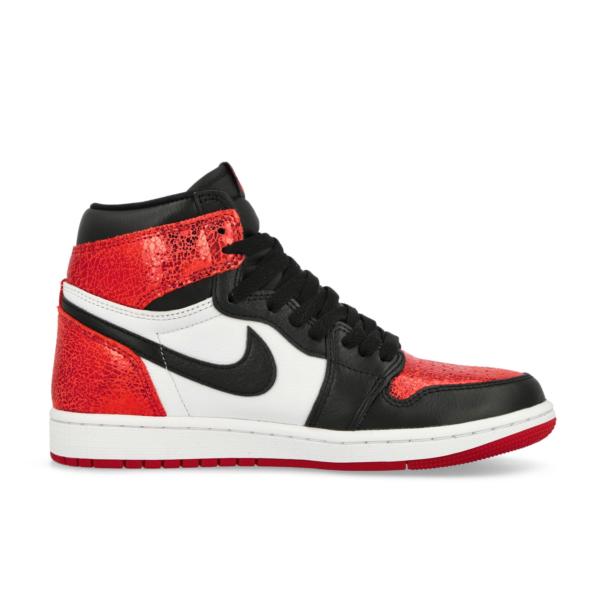 Jordan Wmns Air Jordan 1 Retro High OG Varsity Red / Black - White High Top Sneakers Silhouette | Overkill