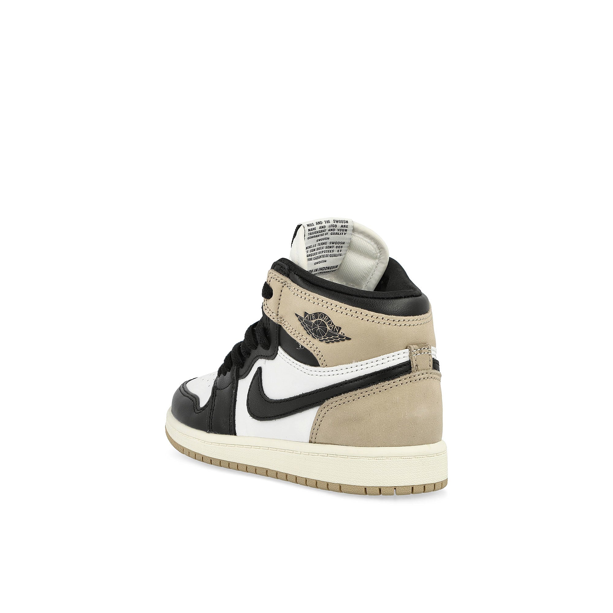 Jordan Jordan 1 Retro High OG PS Black / Legend Mid Brown - White - Sail High Top Sneakers Material | Overkill