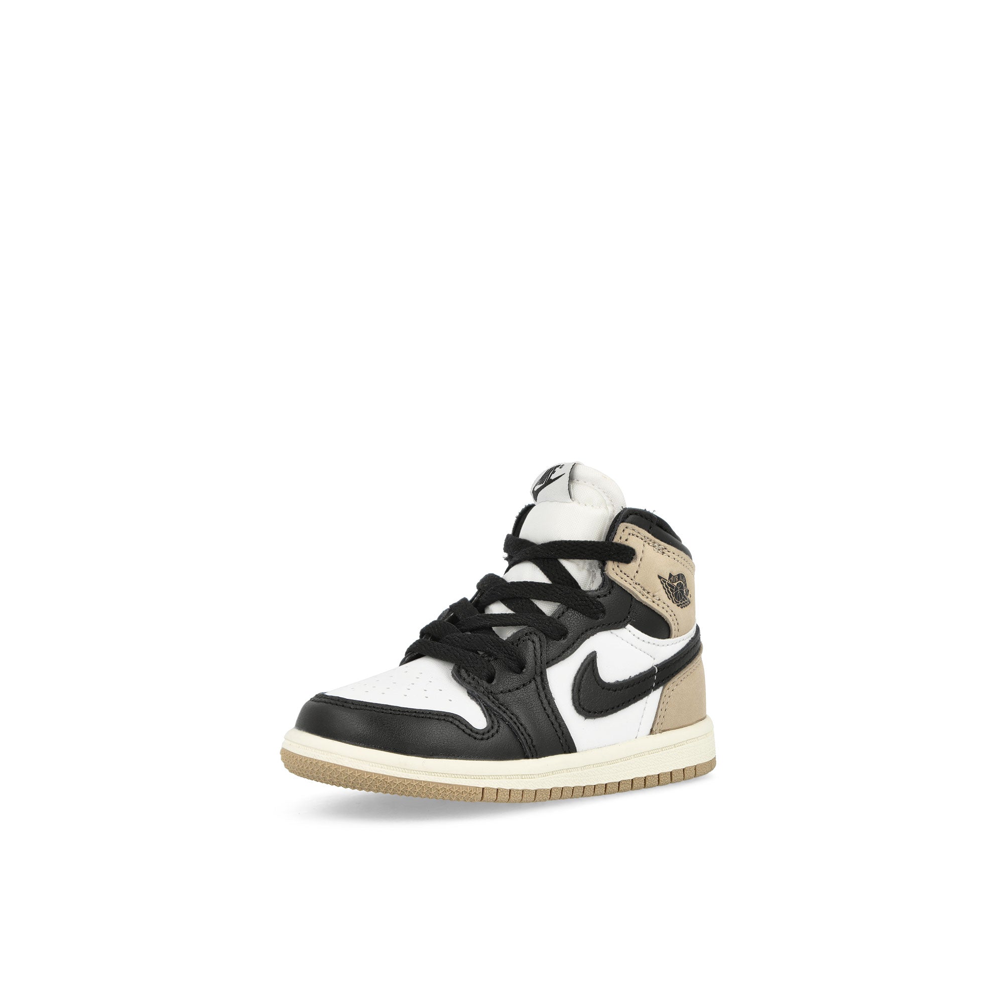 Jordan Jordan 1 Retro High OG TD Black / Legend Mid Brown - White - Sail High Top Sneakers Close Up | Overkill