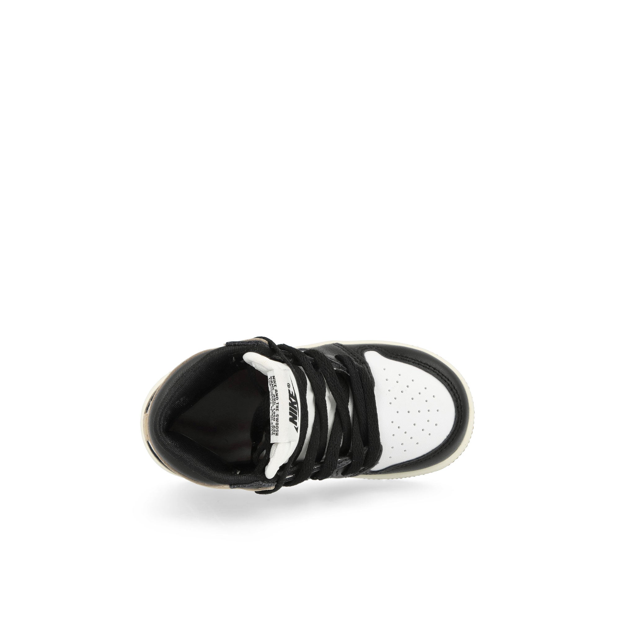 Jordan Jordan 1 Retro High OG TD Black / Legend Mid Brown - White - Sail High Top Sneakers Detailfoto | Overkill