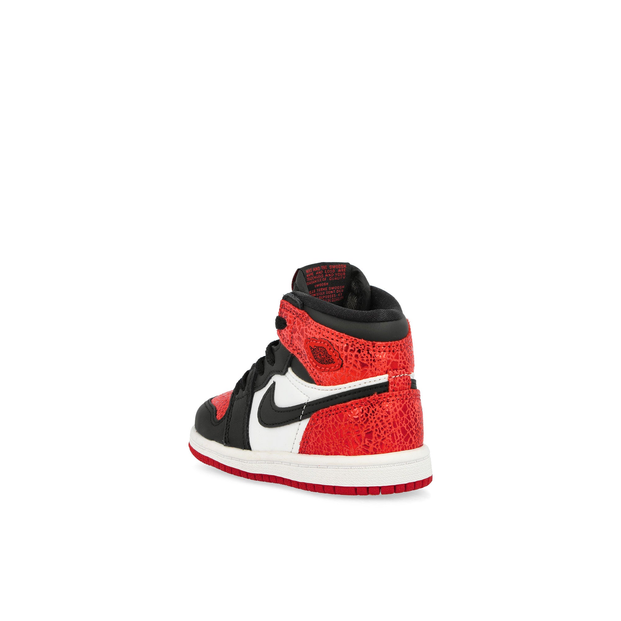 Jordan 1 Retro High OG TD Varsity Red / Black - White High Top Sneakers Material | Overkill