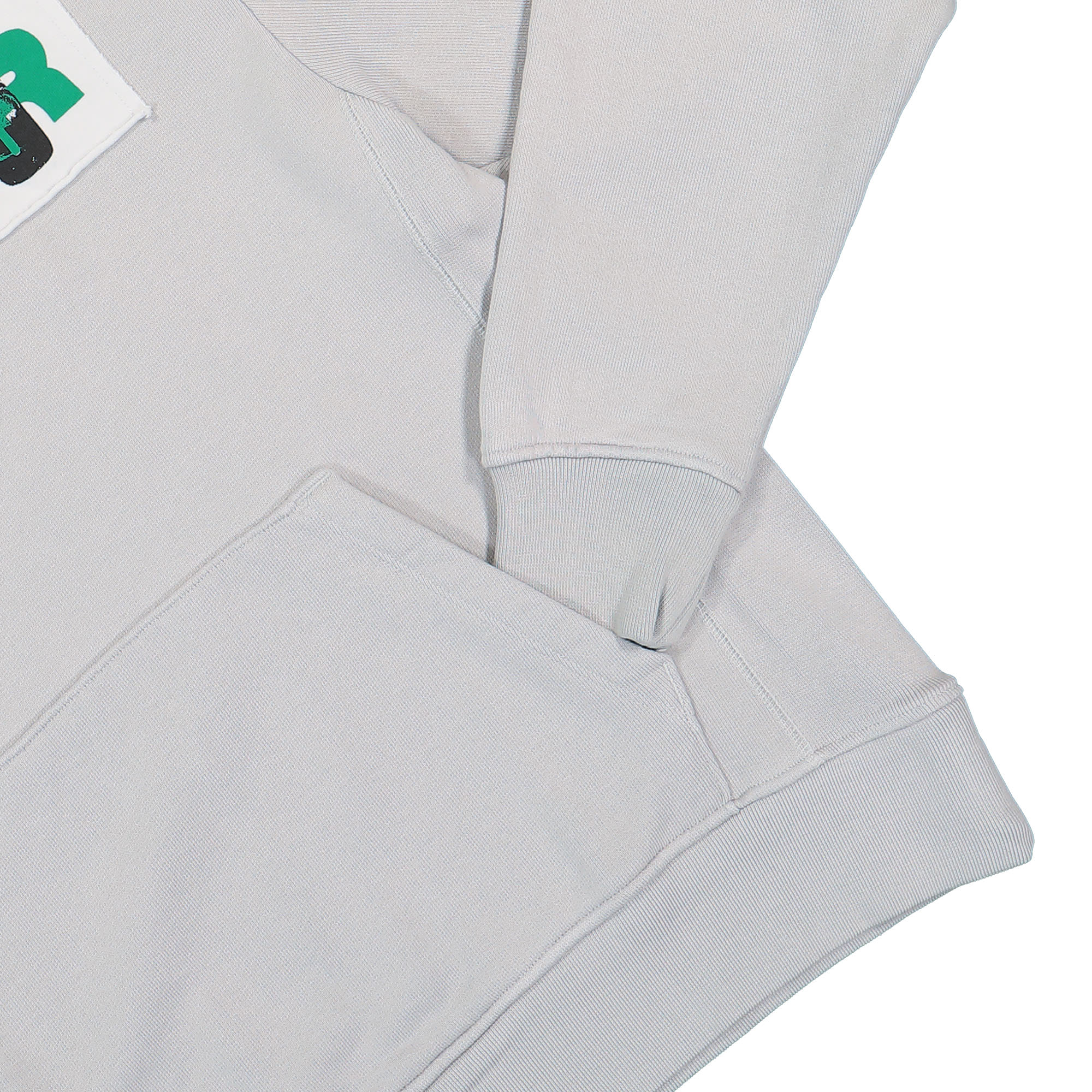 Jordan Union x Bephies Beauty Supply x Jordan Fleece Hoodie Grey Fog / Photon Dust / stadium Green / Black Hoodies Detailfoto | Overkill