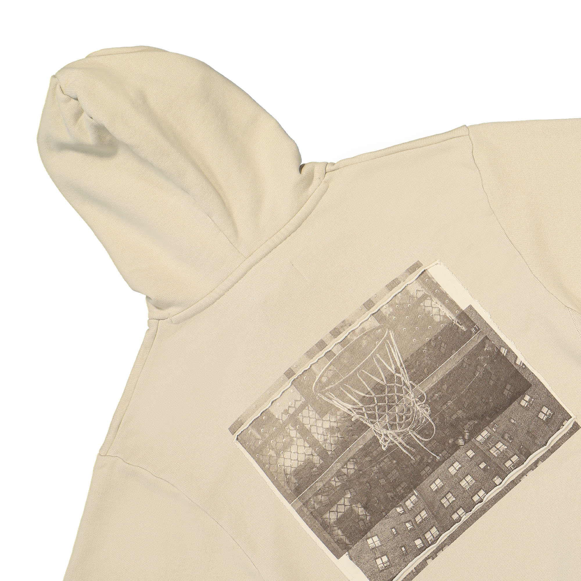 Jordan Union x Bephies Beauty Supply x Jordan Fleece Hoodie Rattan / Beach / Baroque Brown Hoodies Detail view 1 | Overkill