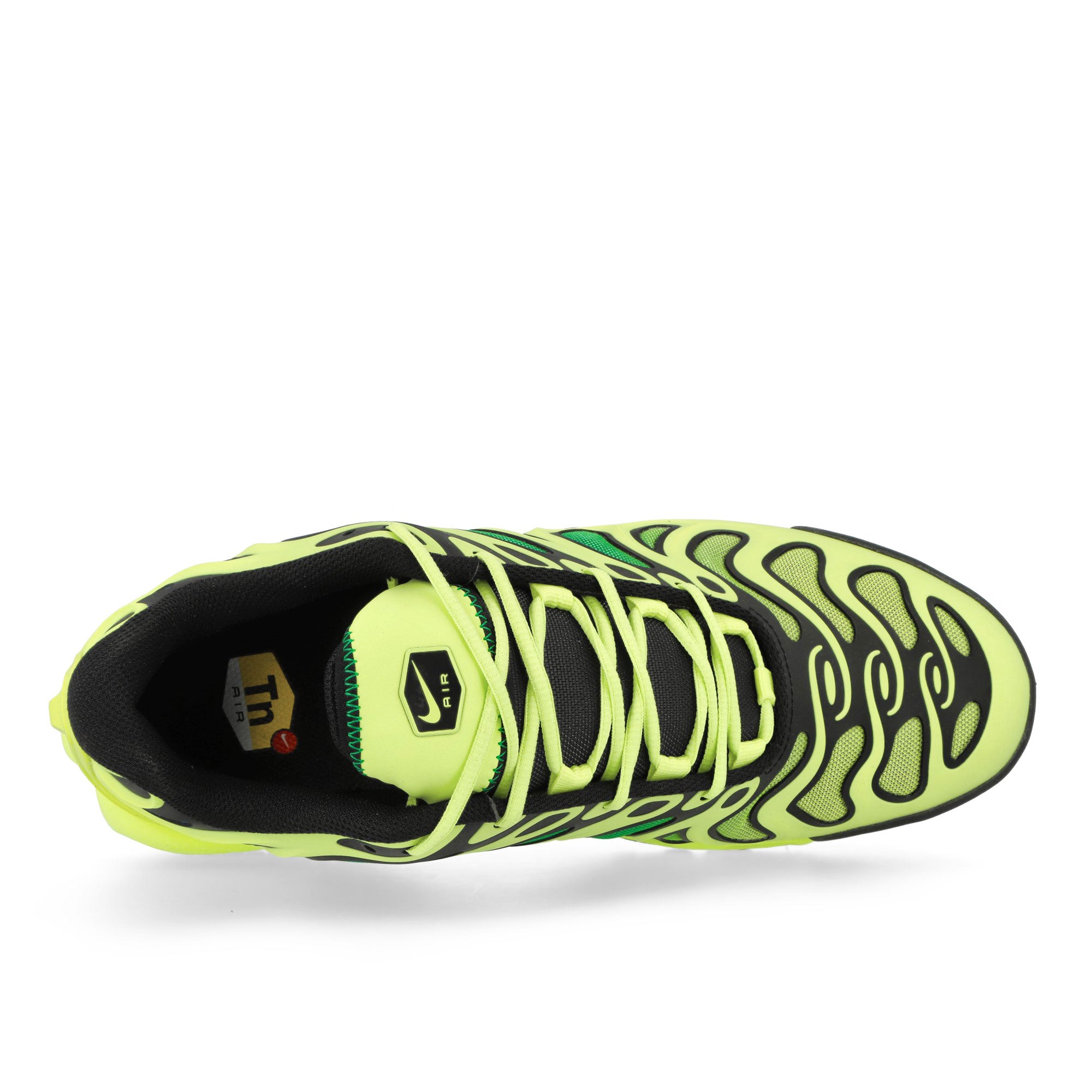 Nike Air Max Plus Drift Light Lemon Twist / Black - Stadium Green Low Top Sneakers Detailfoto | Overkill