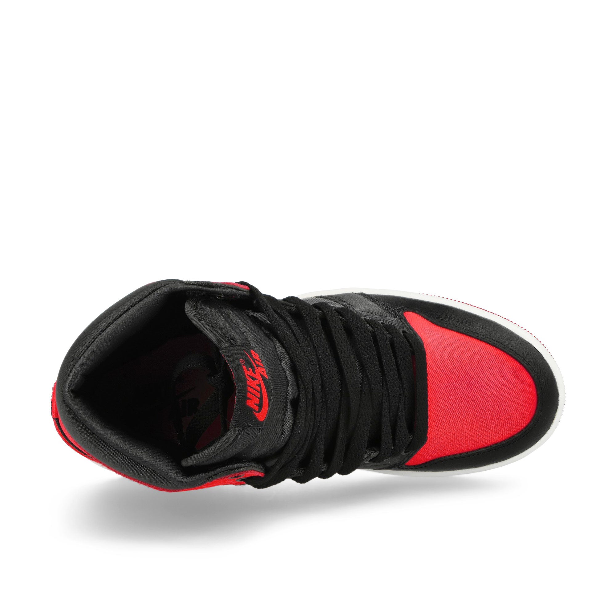 Jordan Wmns Air Jordan 1 Retro High OG Black / University Red - White High Top Sneakers Detailfoto | Overkill