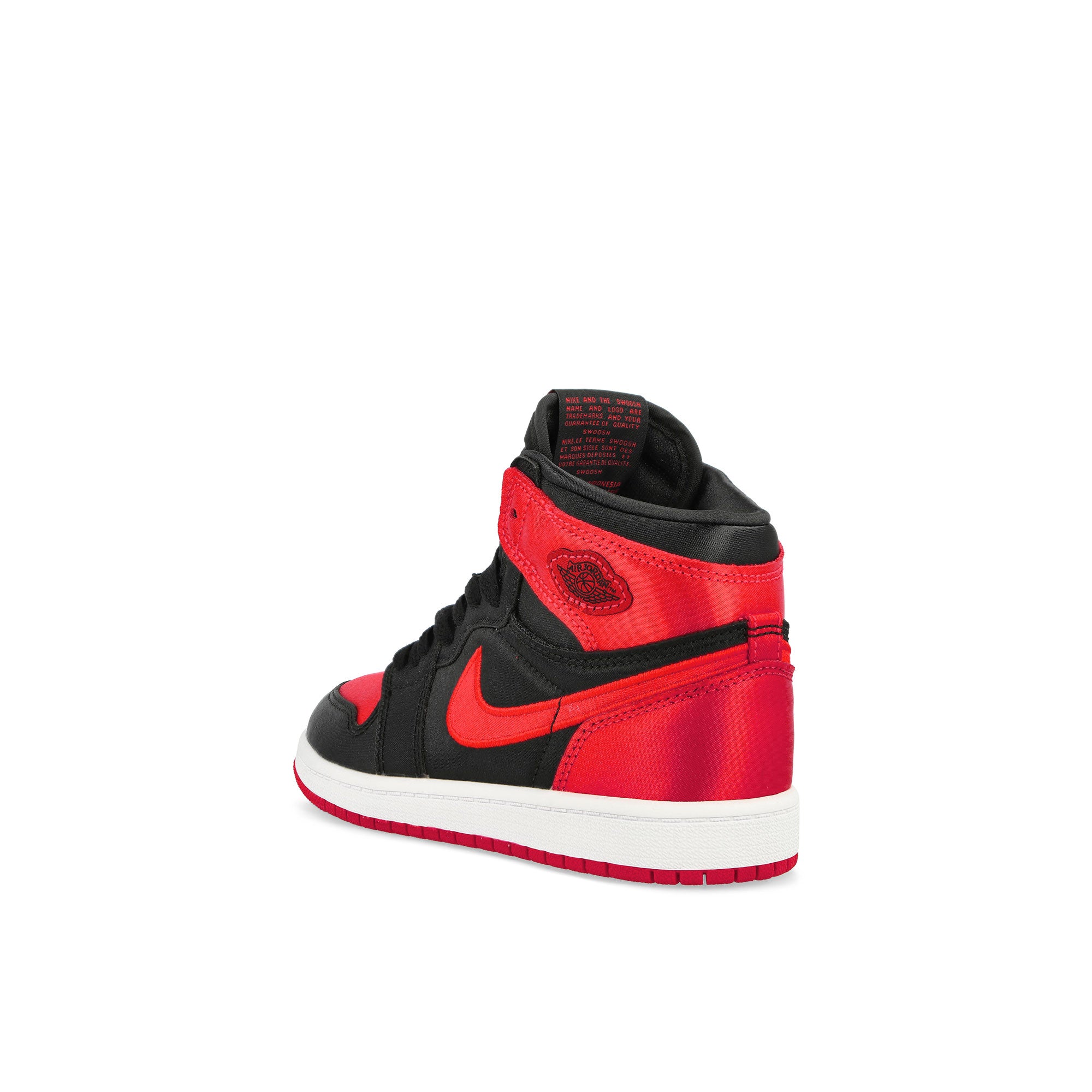 Jordan Jordan 1 Retro High OG PS Black / University Red - White Sneakers Material | Overkill