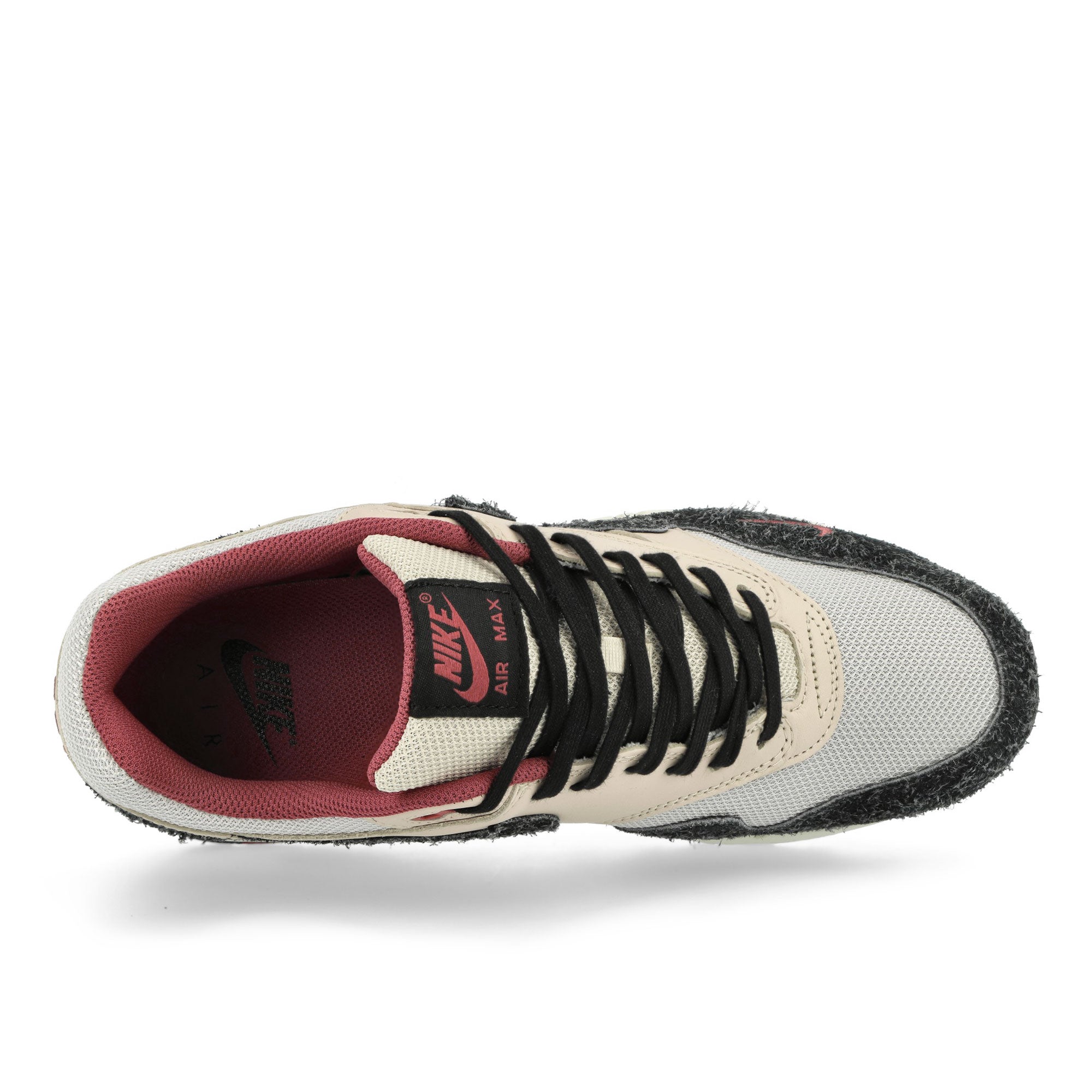 Nike Air Max 1 Premium Pearl White / Black - Vast Grey - Cedar Low Top Sneakers Detail View 1 | Overkill