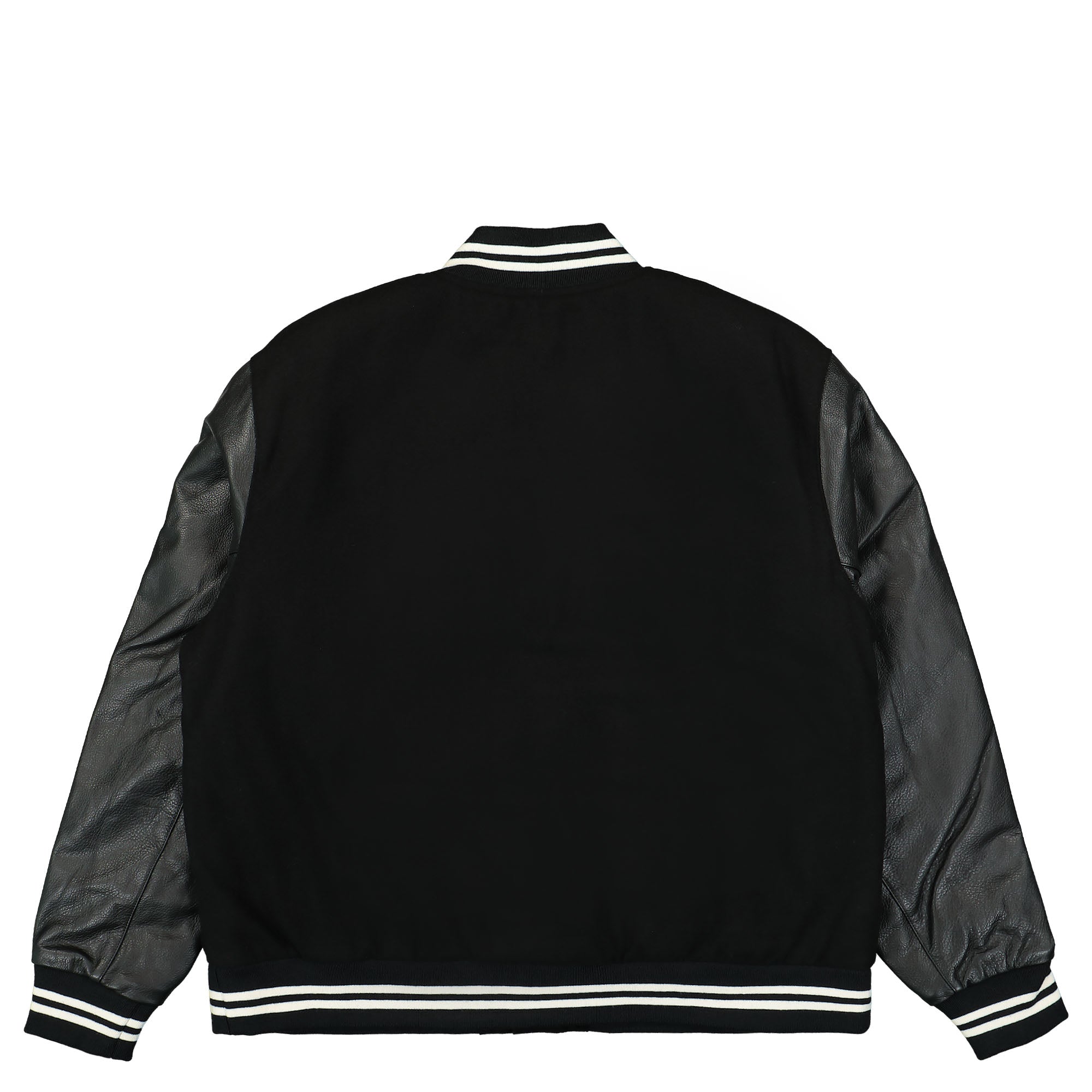 Nike Authentics Varsity College Jacket Black / White Bomber & Varsity Jackets Material | Overkill