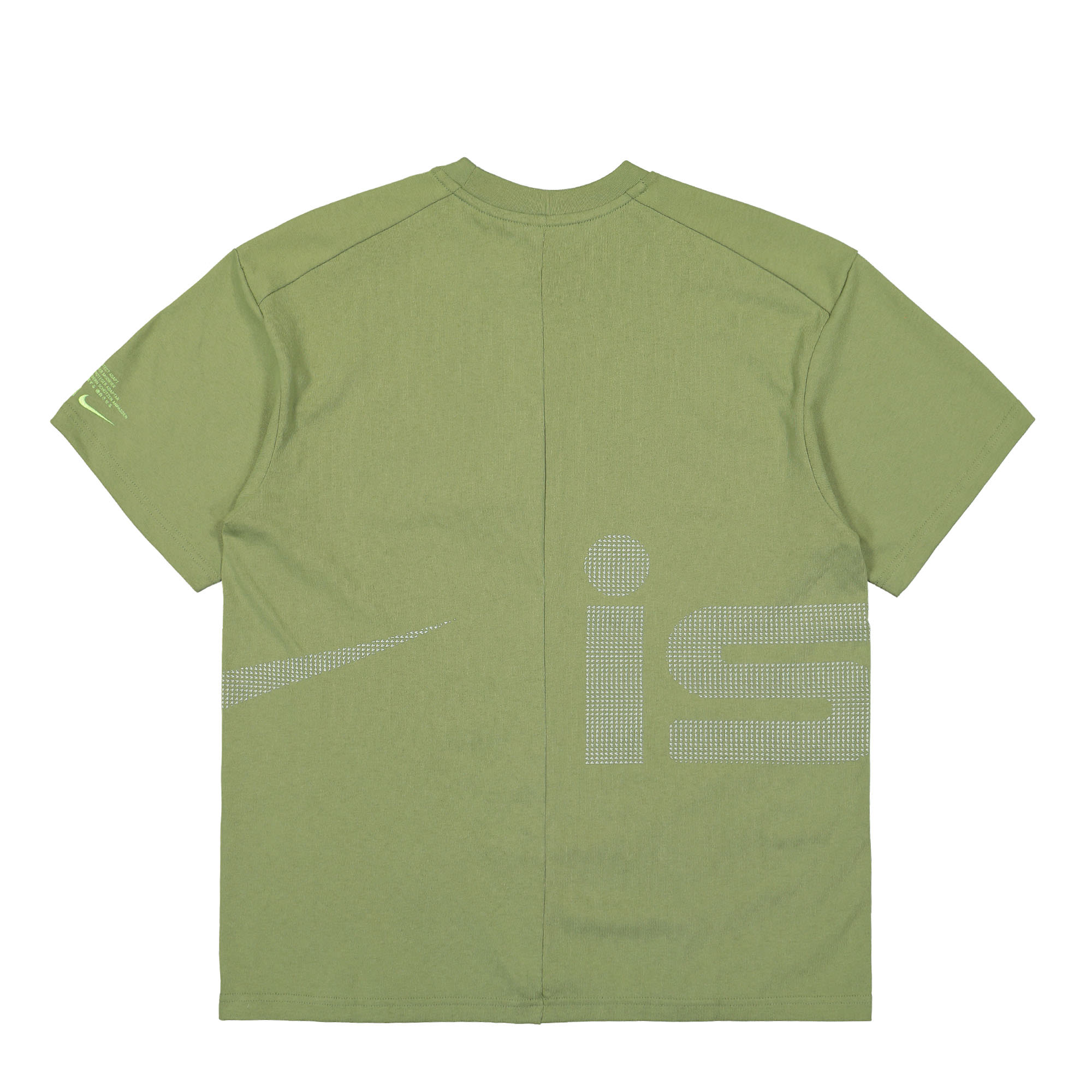Nike ISPA Short Sleeve T-Shirt Alligator / Ghost Green / Light Silver T-Shirts Material | Overkill