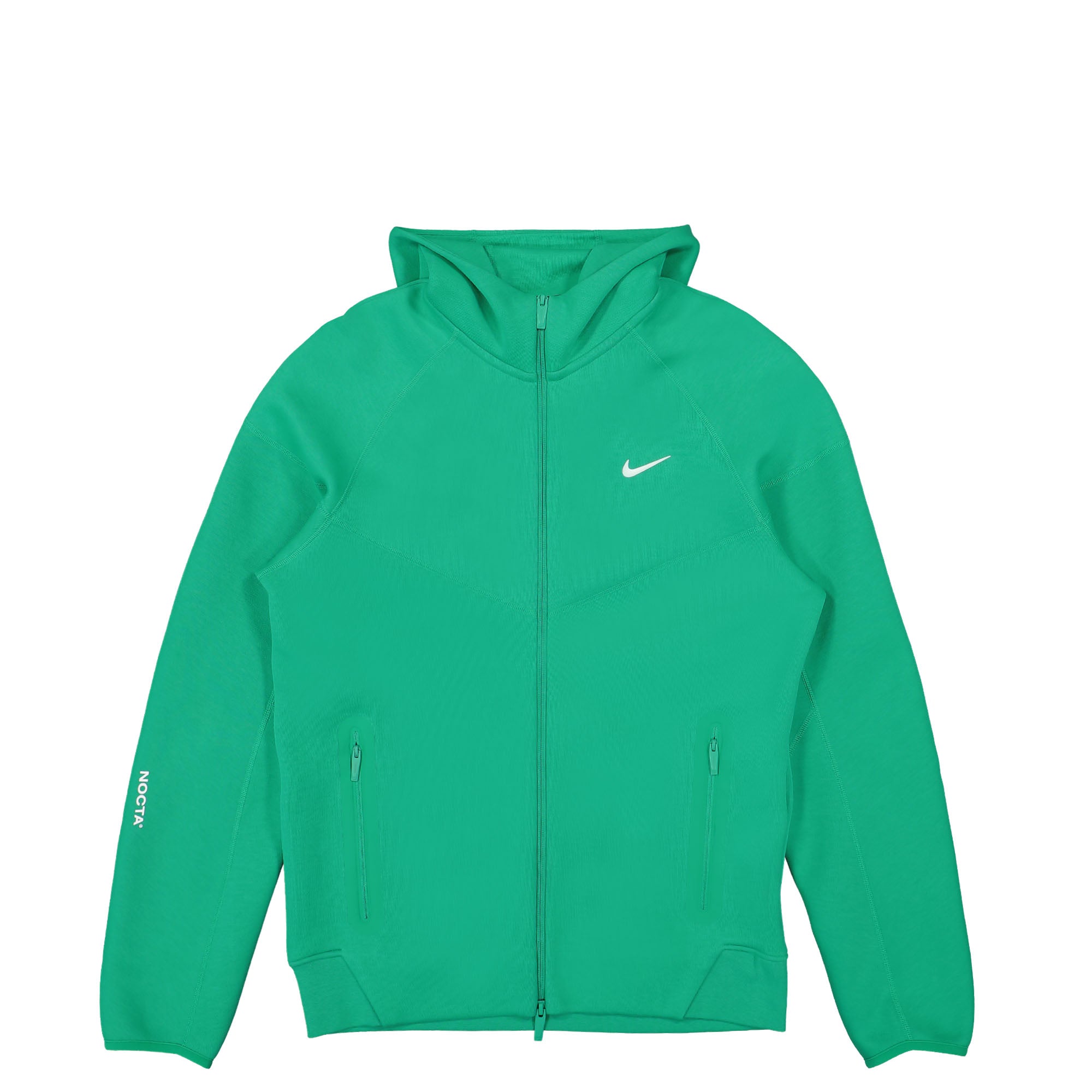 Nike NOCTA x Nike Tech Fleece Full-Zip Hoodie Stadium Green / Sail Hoodies FD8453 324 | Overkill