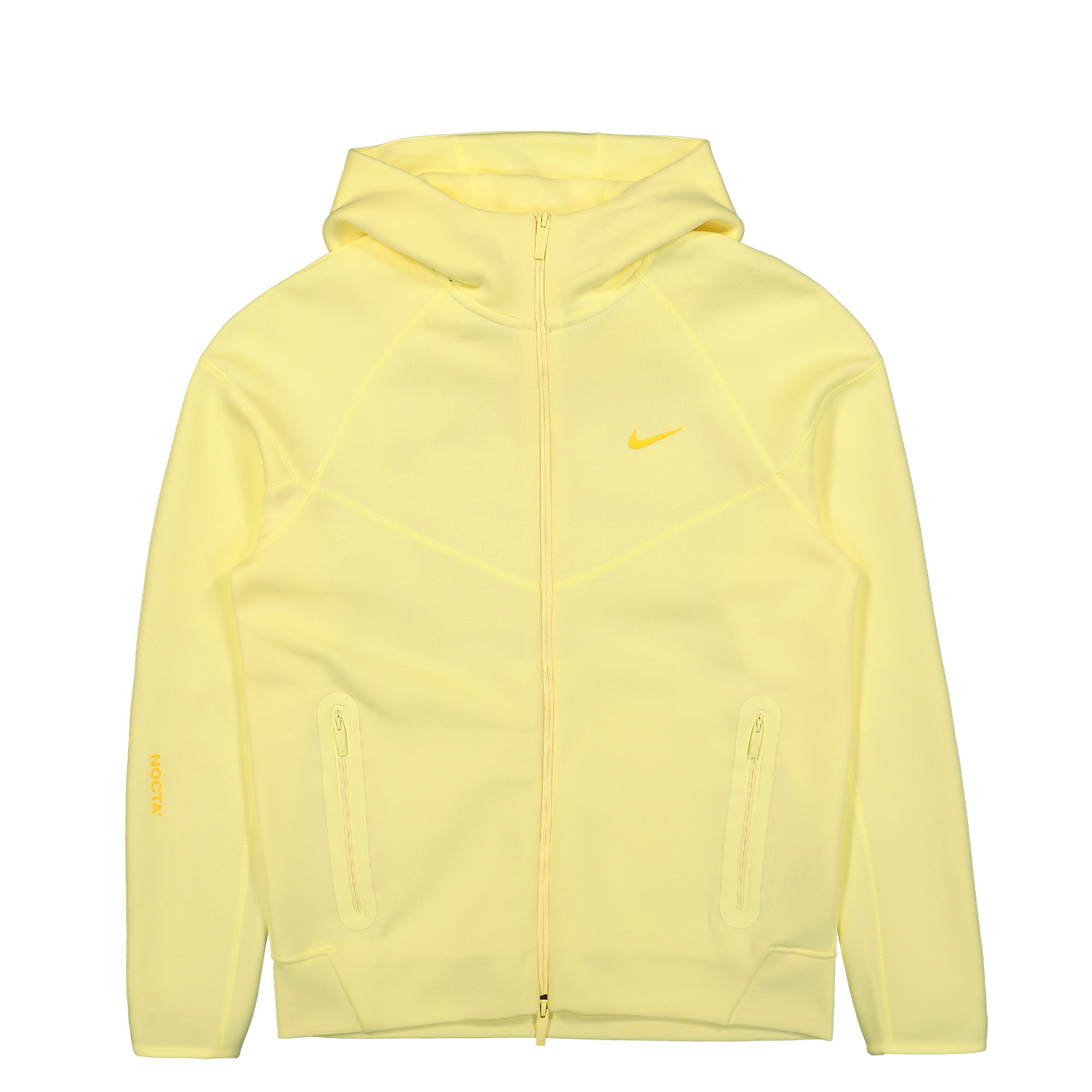 Nike NRG Tech Fleece Full Zip Hoodie Citron Tint / Vivid Sulfur Hoodies FD8453 821 | Overkill