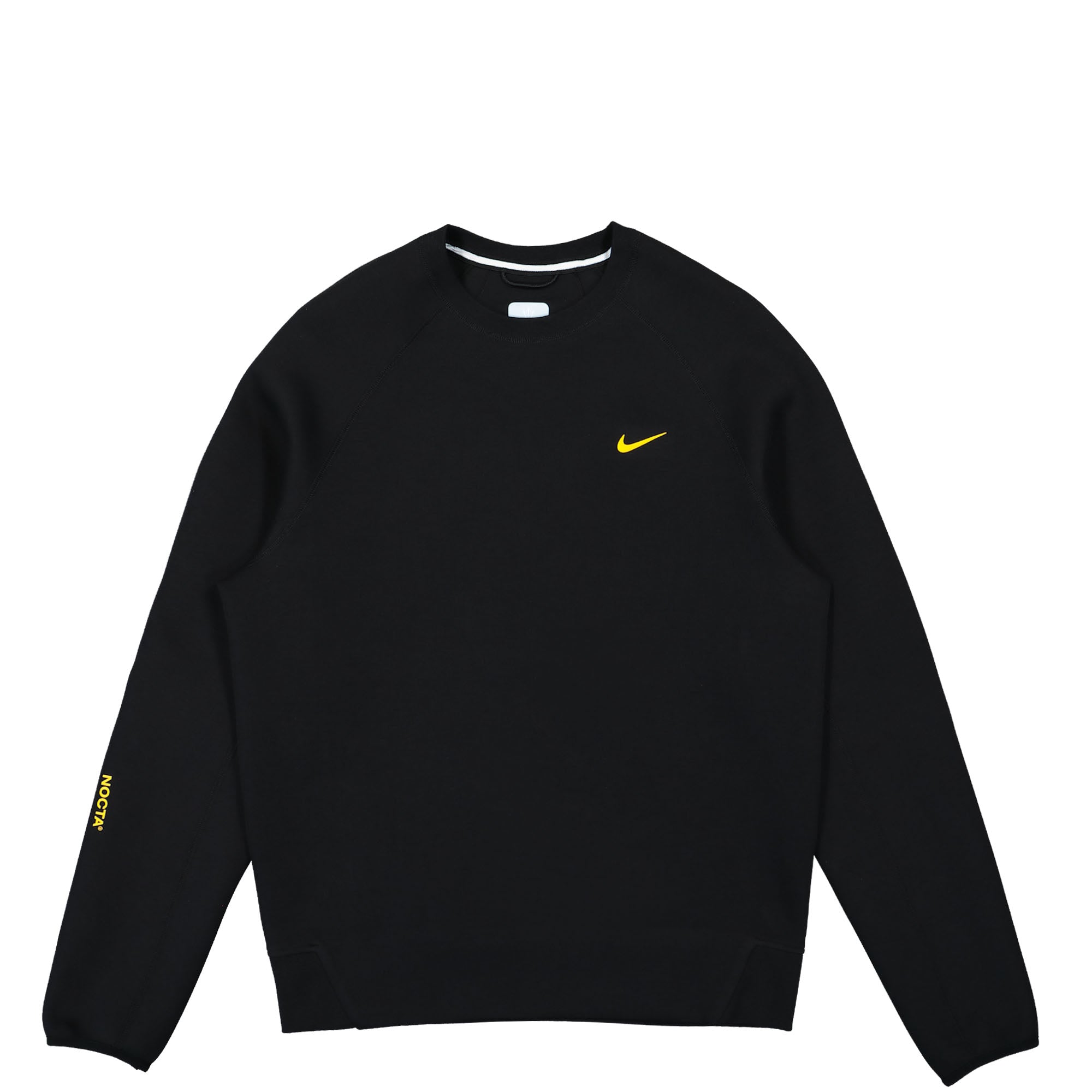 Nike NOCTA x Nike Tech Fleece Crew Black / University Red Sweatshirts FD8457 010 | Overkill