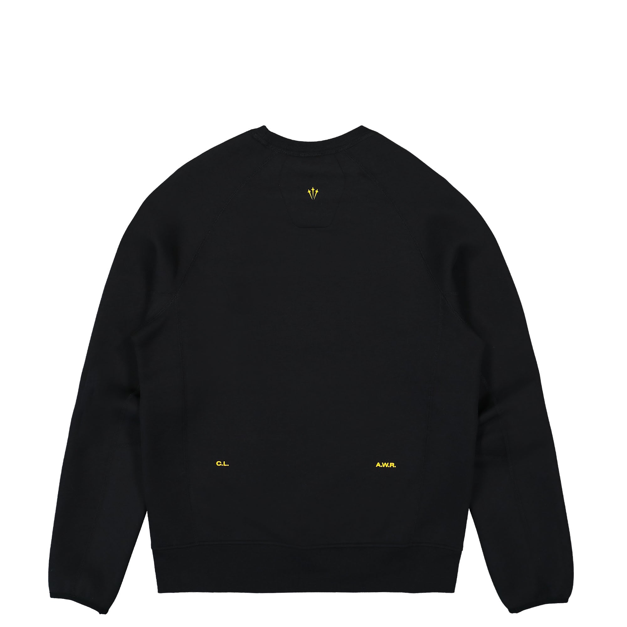 Nike NOCTA x Nike Tech Fleece Crew Black / University Red Sweatshirts Material | Overkill