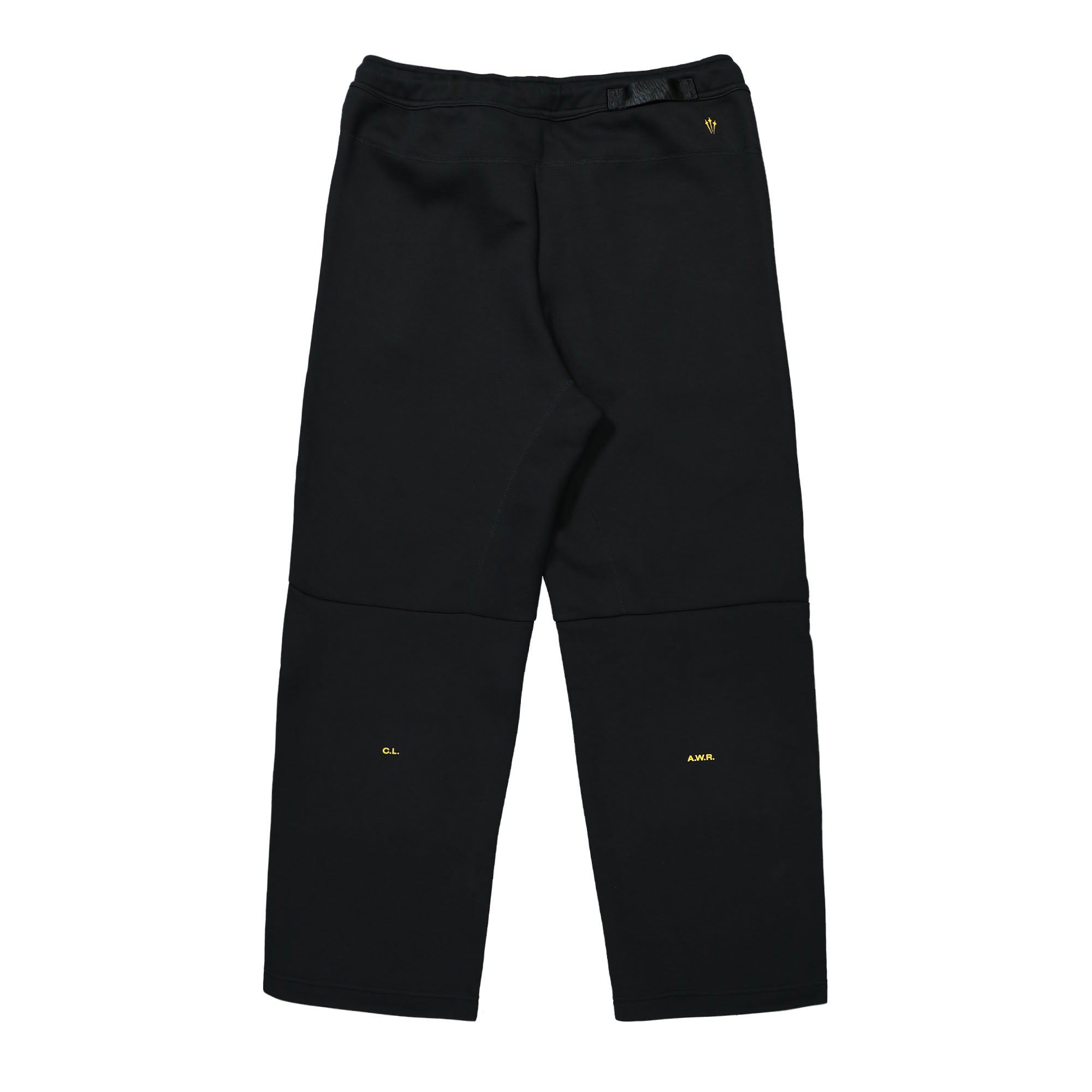 Nike NOCTA x Nike Tech Fleece Open Hem Sweatpants Black / University Gold Sweat & Track Pants Material | Overkill