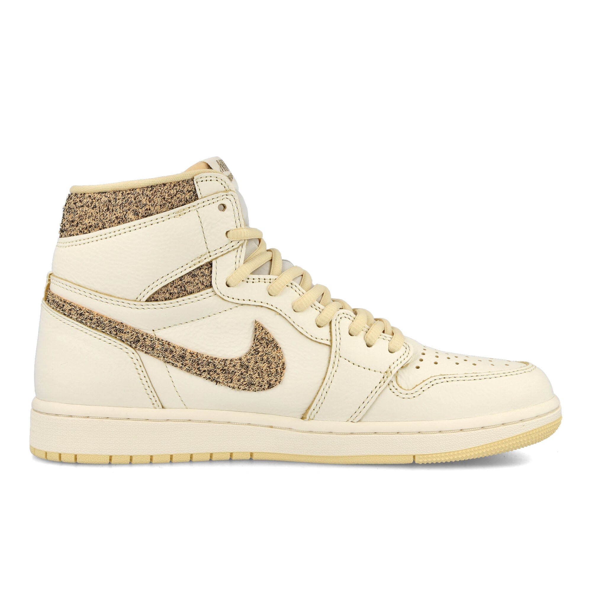 Jordan Air Jordan 1 Retro Hi OG Craft Sail / Pale Vanilla - Black High Top Sneakers Silhouette | Overkill