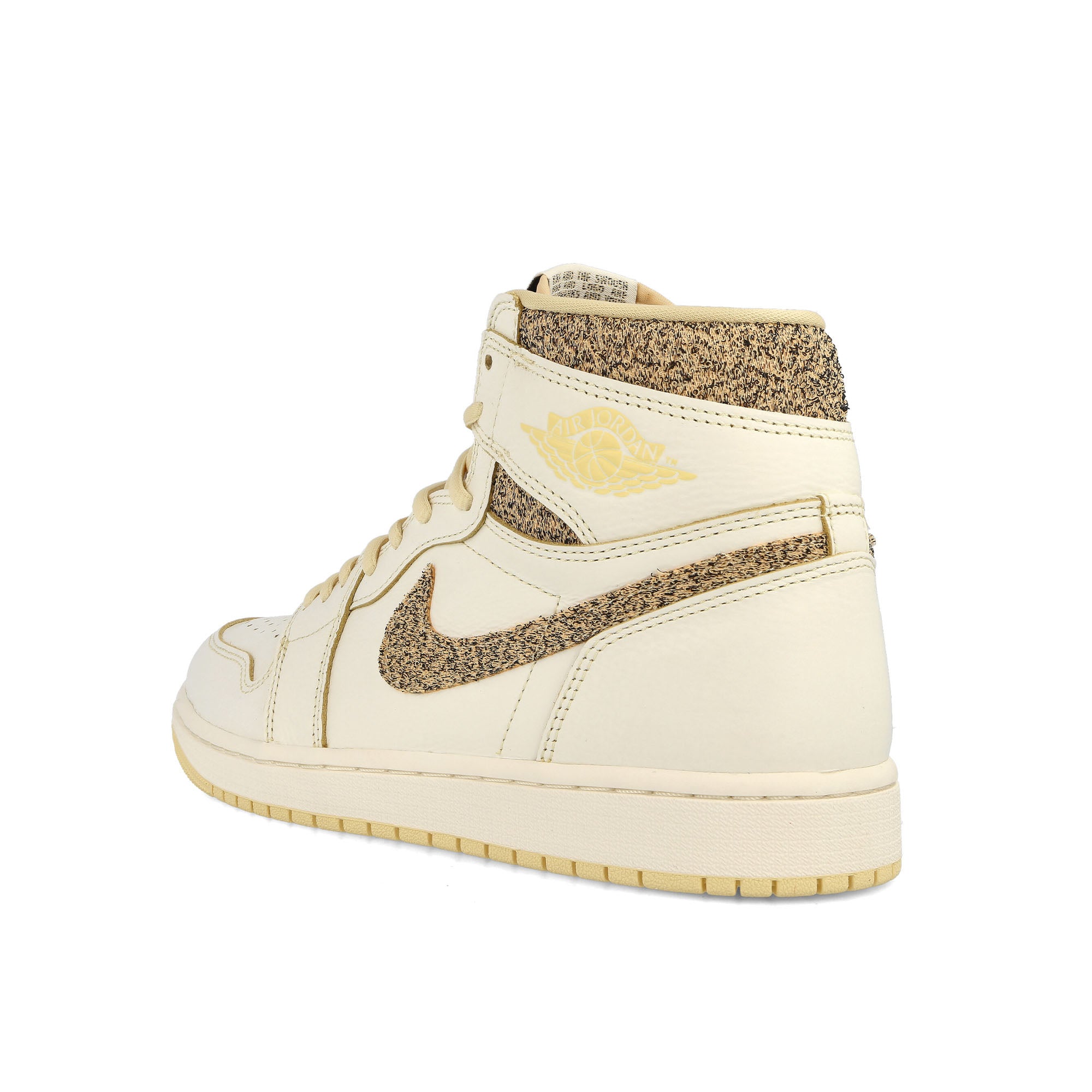 Jordan Air Jordan 1 Retro Hi OG Craft Sail / Pale Vanilla - Black High Top Sneakers Material | Overkill