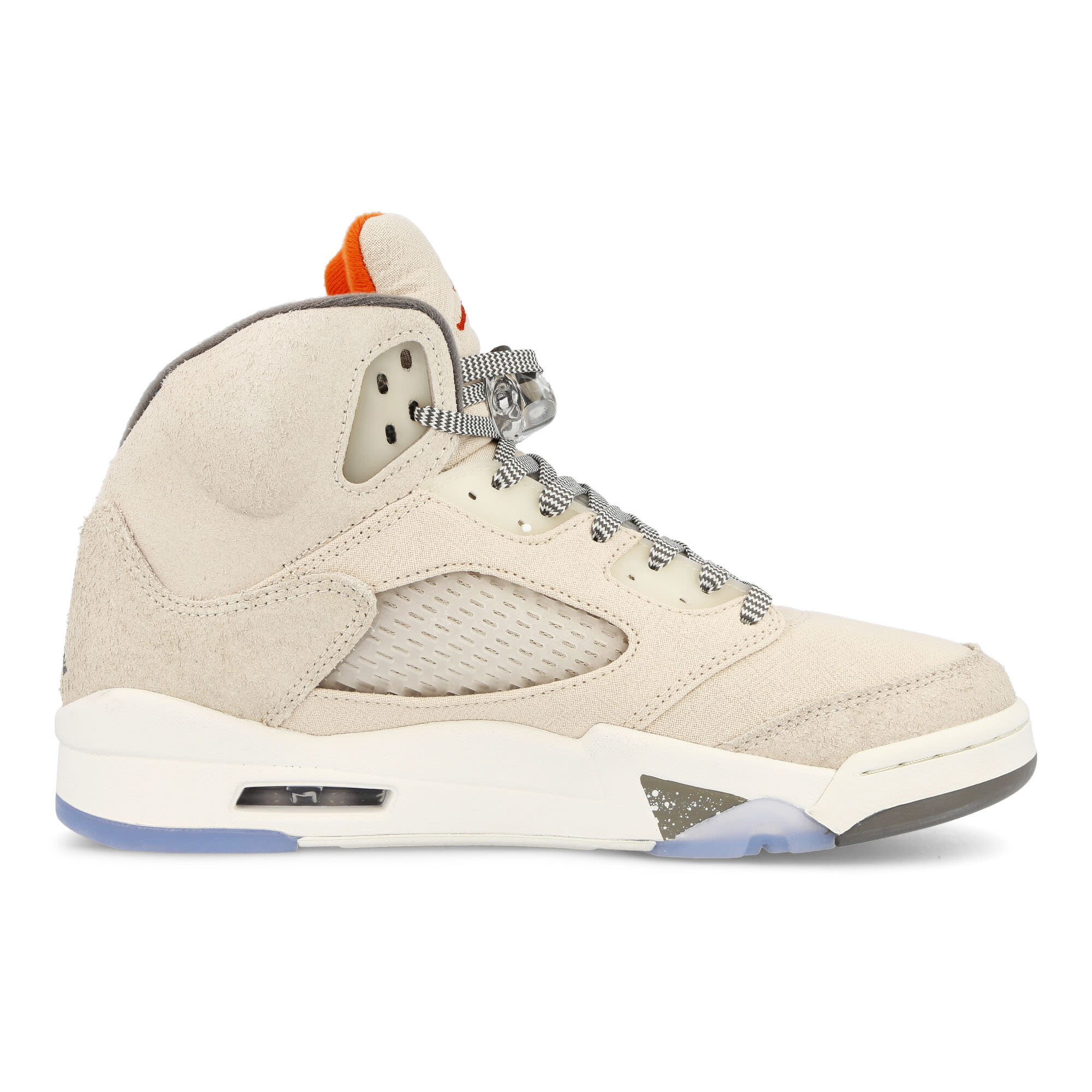 Jordan Air Jordan 5 Retro SE Craft Light Orewood Brown / Safety Orange - Flat Pewter Sneakers Silhouette | Overkill