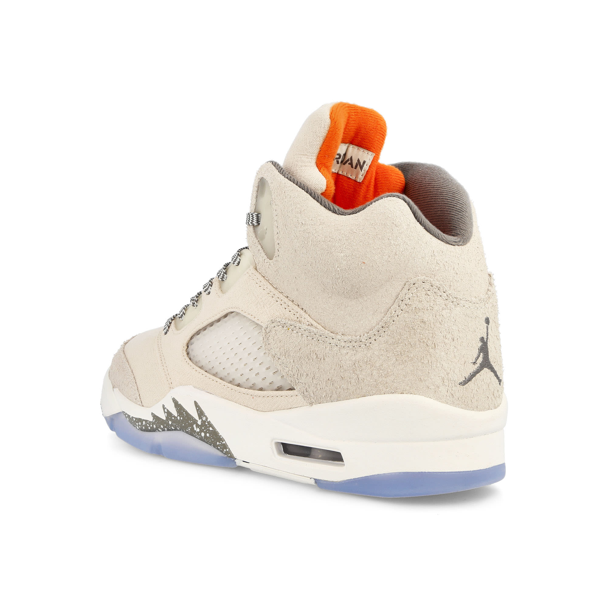 Jordan Air Jordan 5 Retro SE Craft Light Orewood Brown / Safety Orange - Flat Pewter Sneakers Material | Overkill