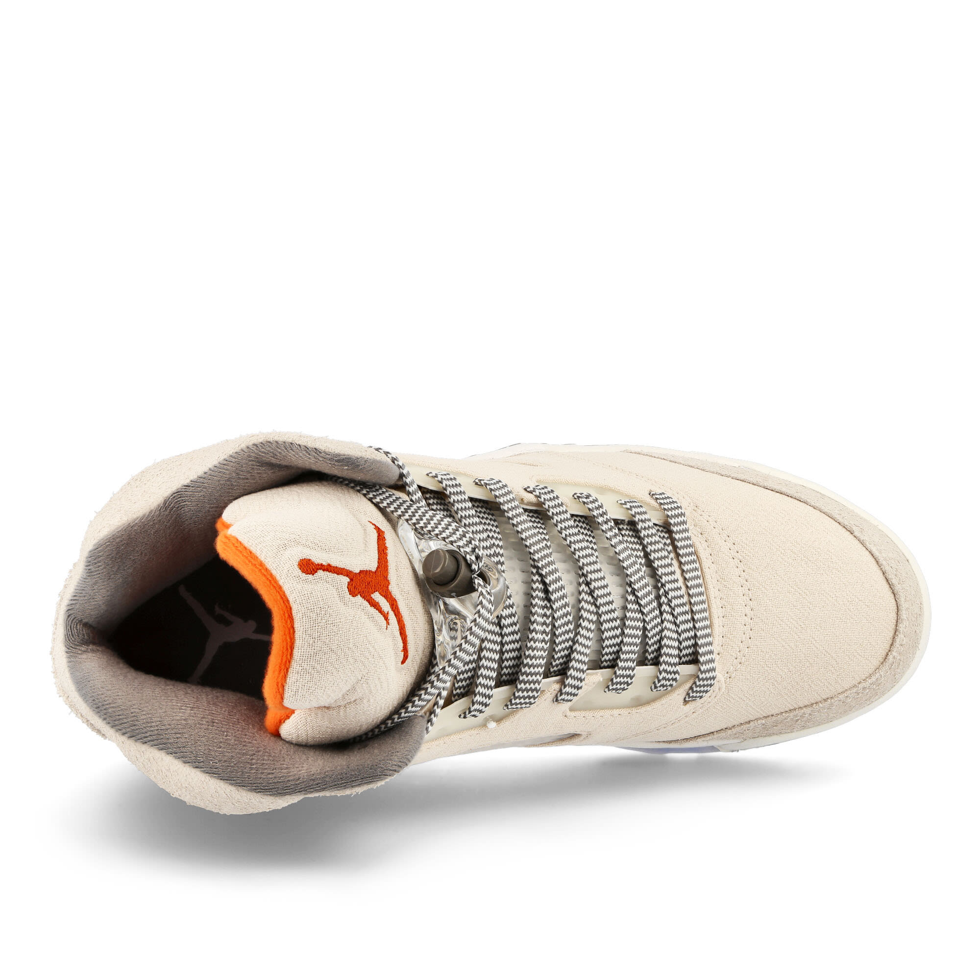 Jordan Air Jordan 5 Retro SE Craft Light Orewood Brown / Safety Orange - Flat Pewter Sneakers Detailfoto | Overkill