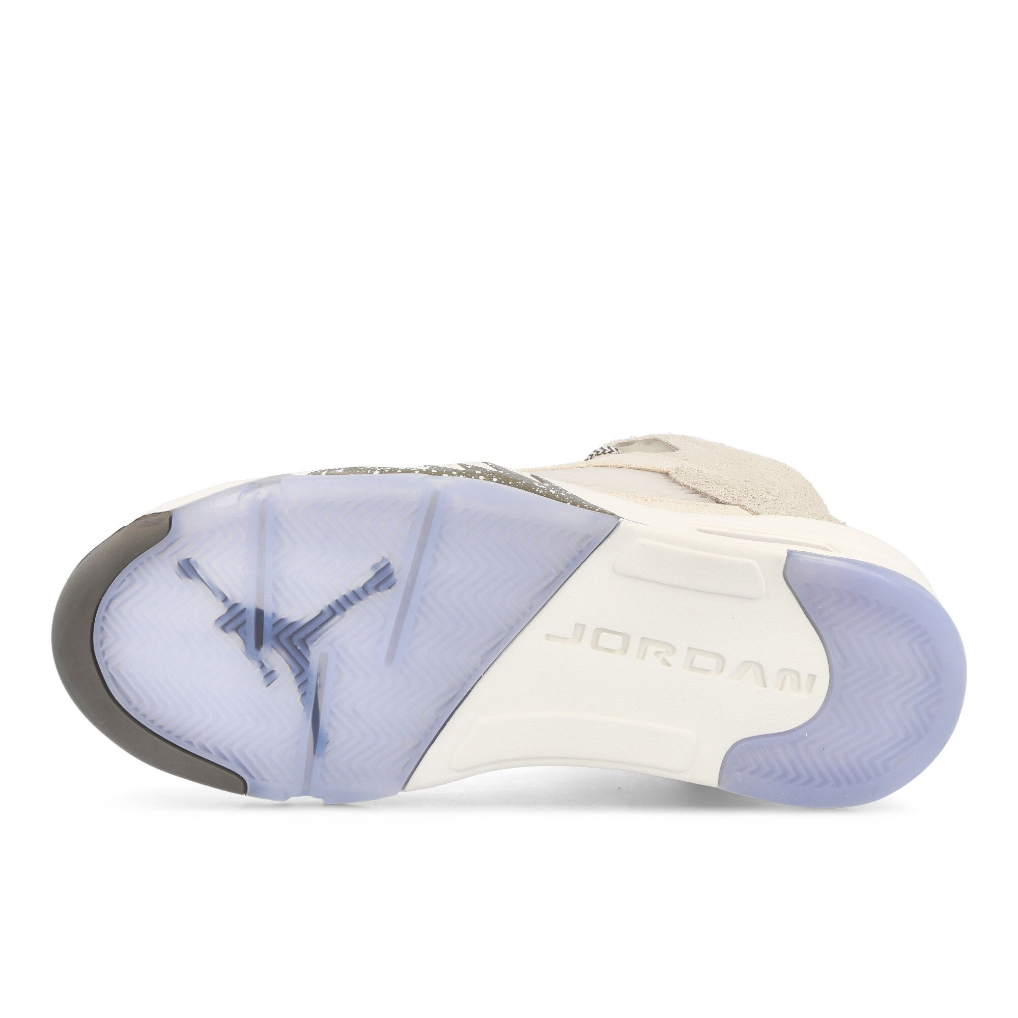 Jordan Air Jordan 5 Retro SE Craft Light Orewood Brown / Safety Orange - Flat Pewter Sneakers Detail View 1 | Overkill