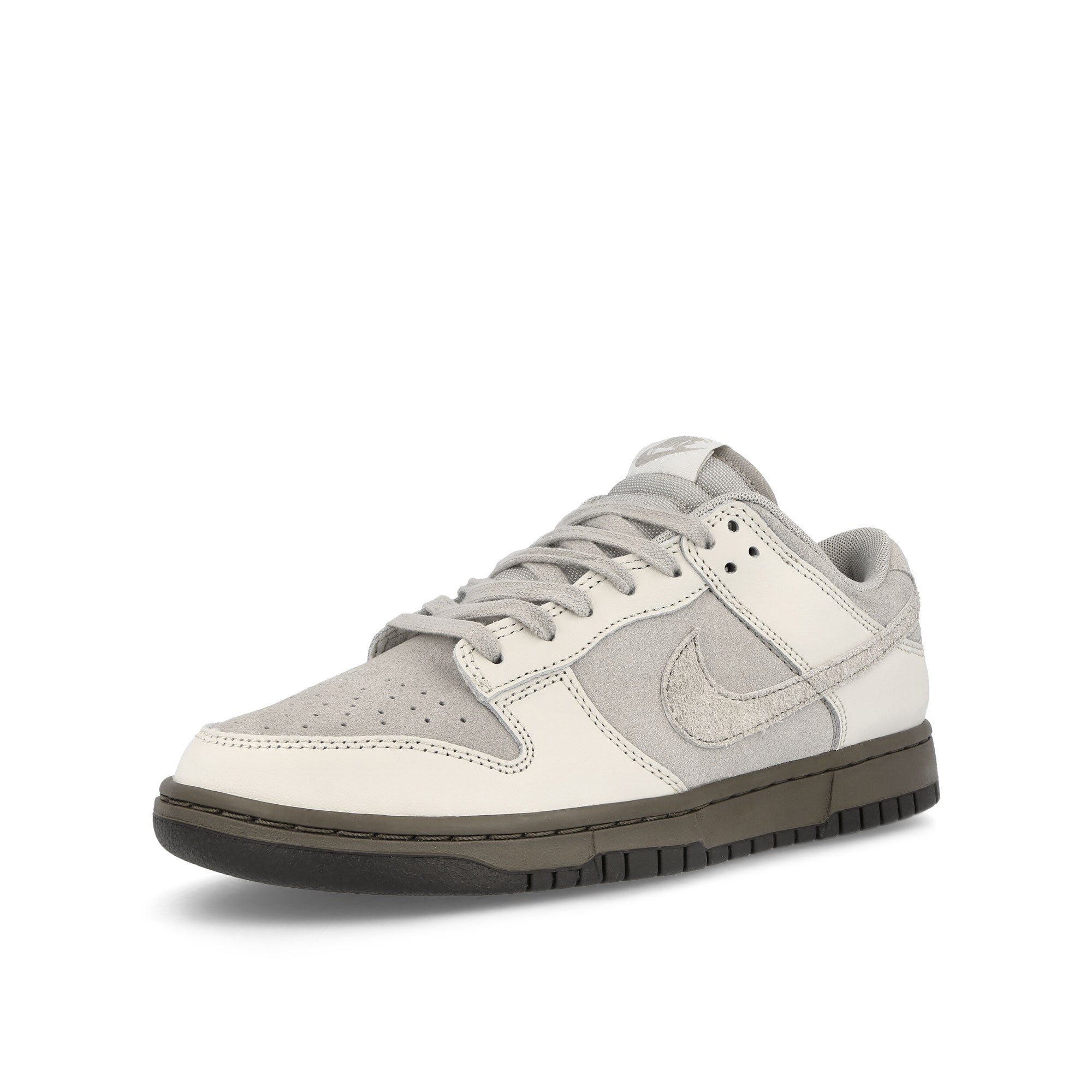 Nike Dunk Low Retro Phantom / Light Iron Ore - Ironstone Low Top Sneakers Close Up | Overkill