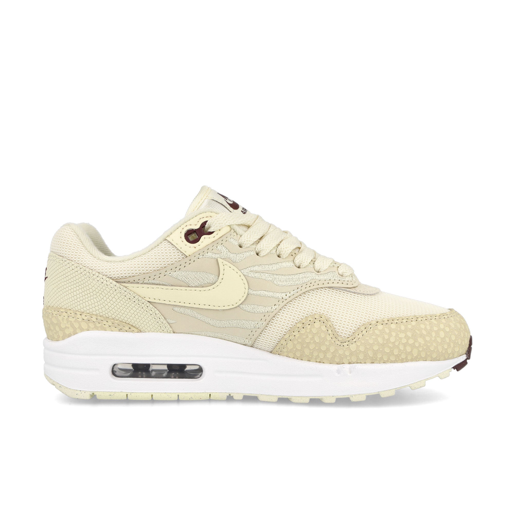 Nike Wmns Air Max 1 87 Coconut Milk-Alabaster Low Top Sneakers Silhouette | Overkill