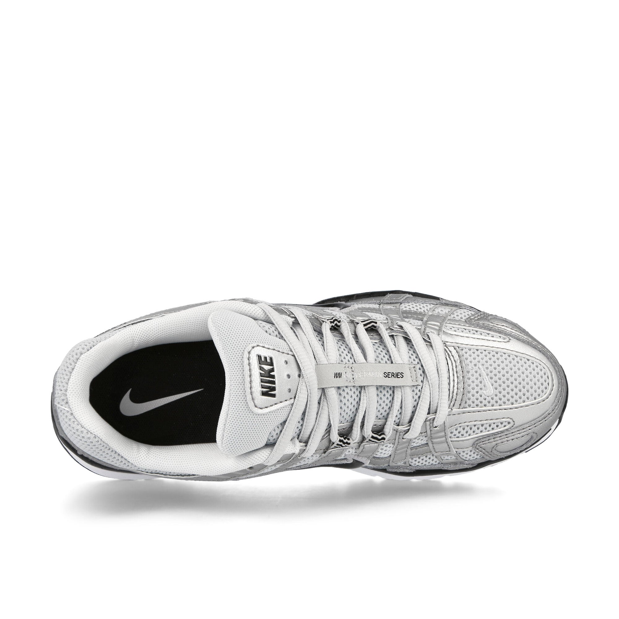 Nike Wmns P-6000 White-Black - Metallic Silver Low Top Sneakers Detailfoto | Overkill