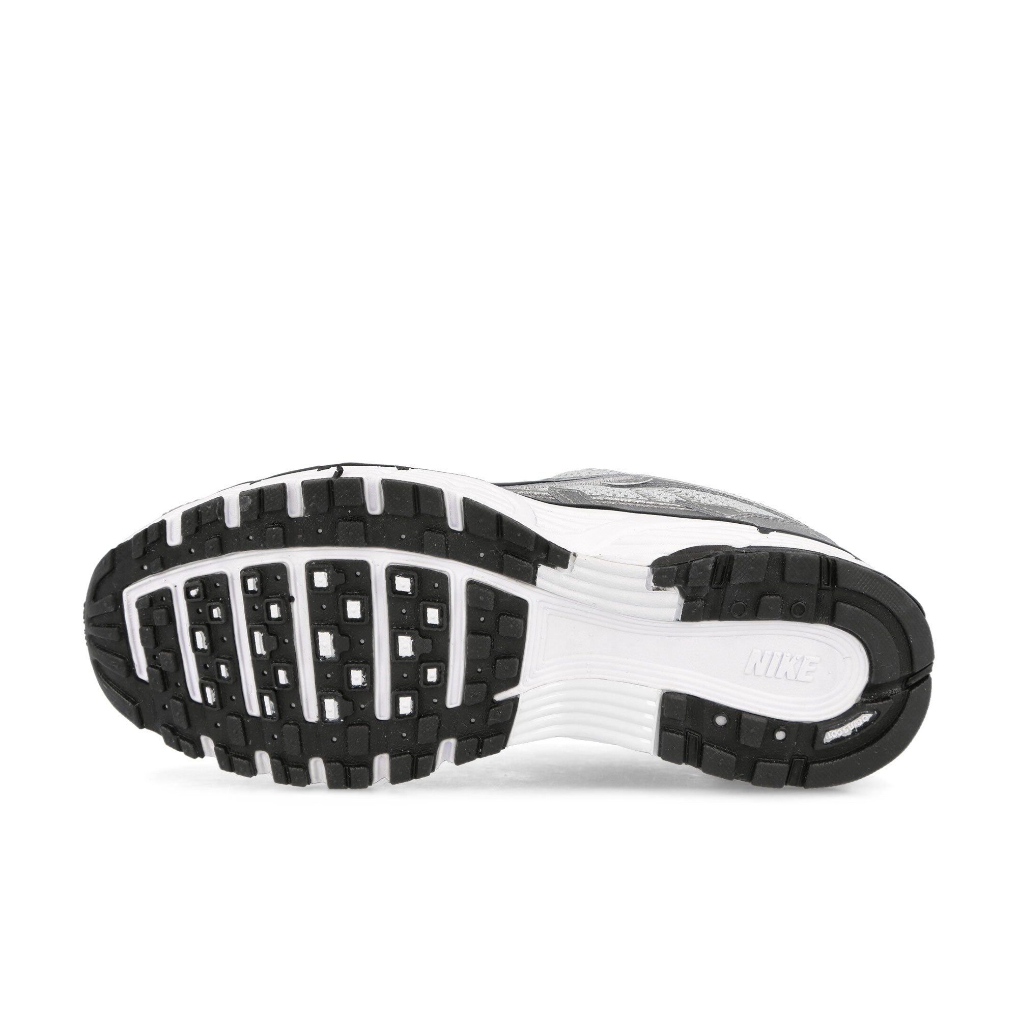 Nike Wmns P-6000 White-Black - Metallic Silver Low Top Sneakers Detail View 1 | Overkill